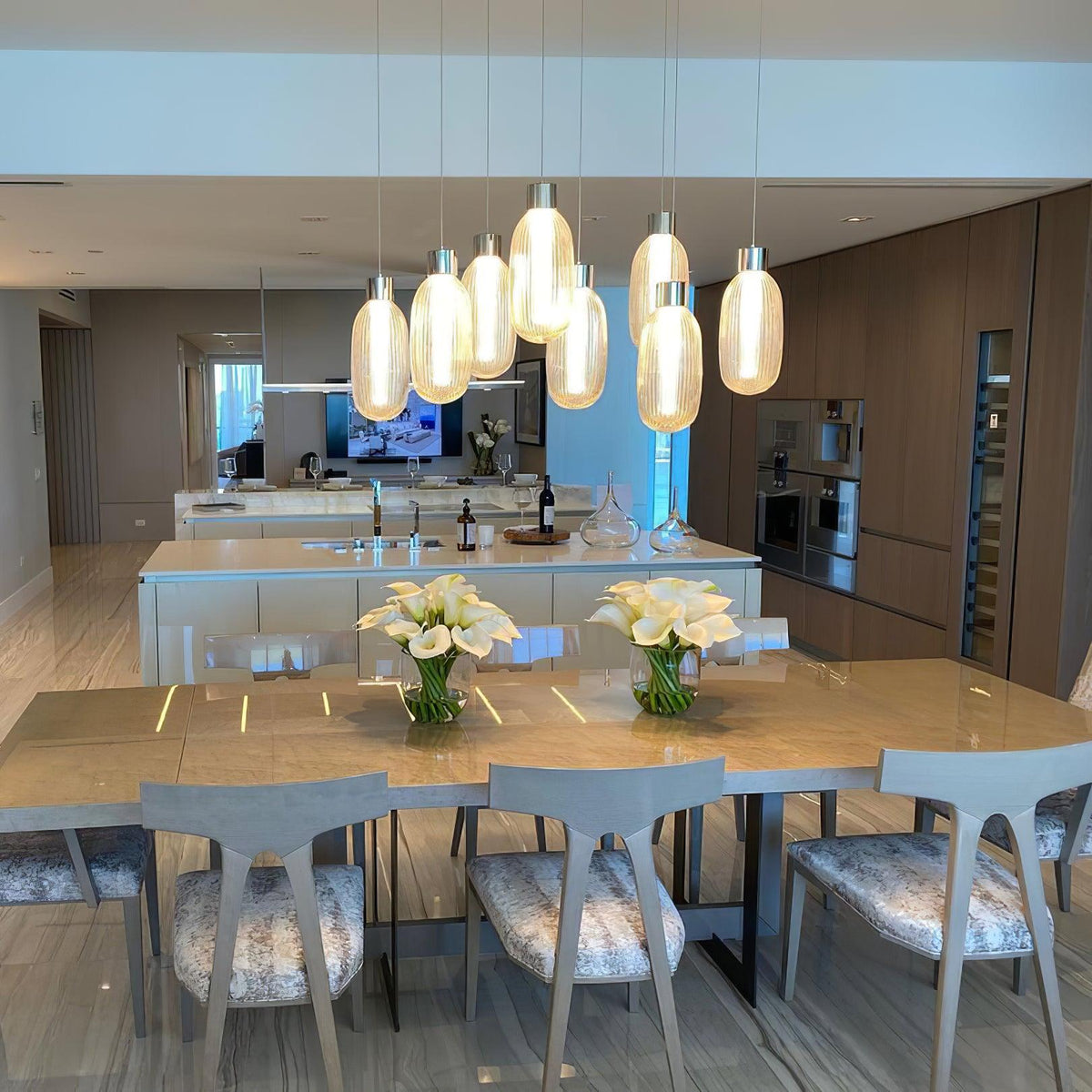 Elaro Aluminium klassieke hanglamp