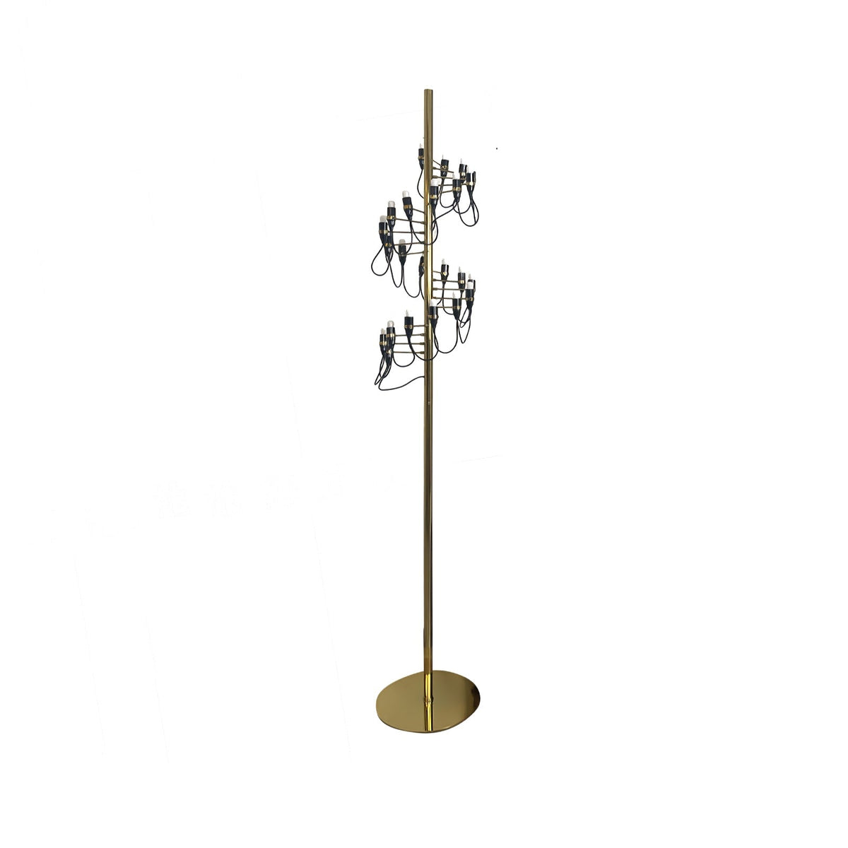 Olliryra sculpturale vloerlamp van staal