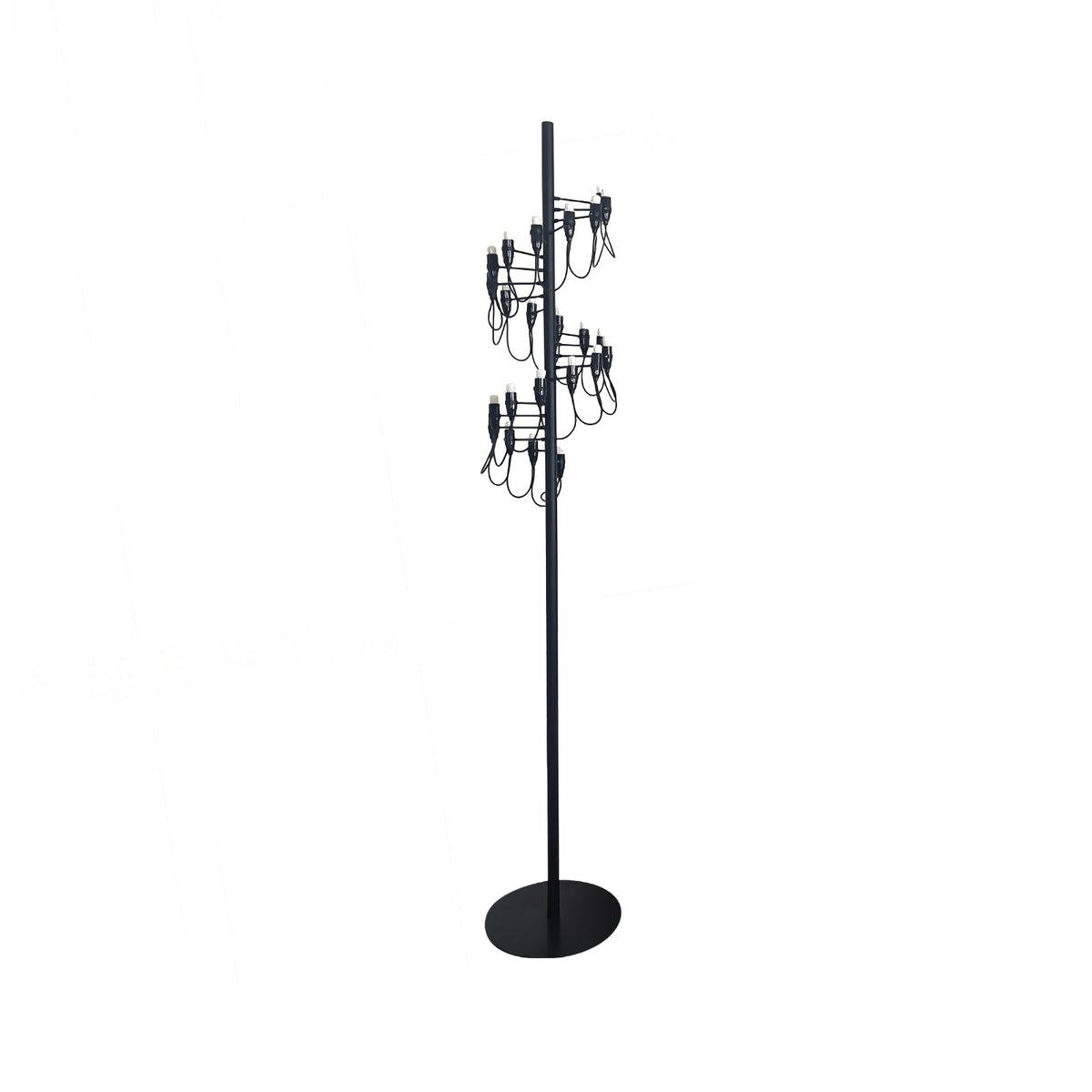 Olliryra sculpturale vloerlamp van staal