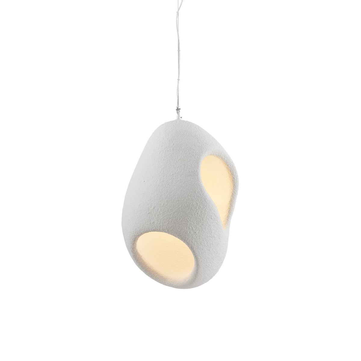 Zavelyra textuurde hanglamp van epoxy-hars composiet