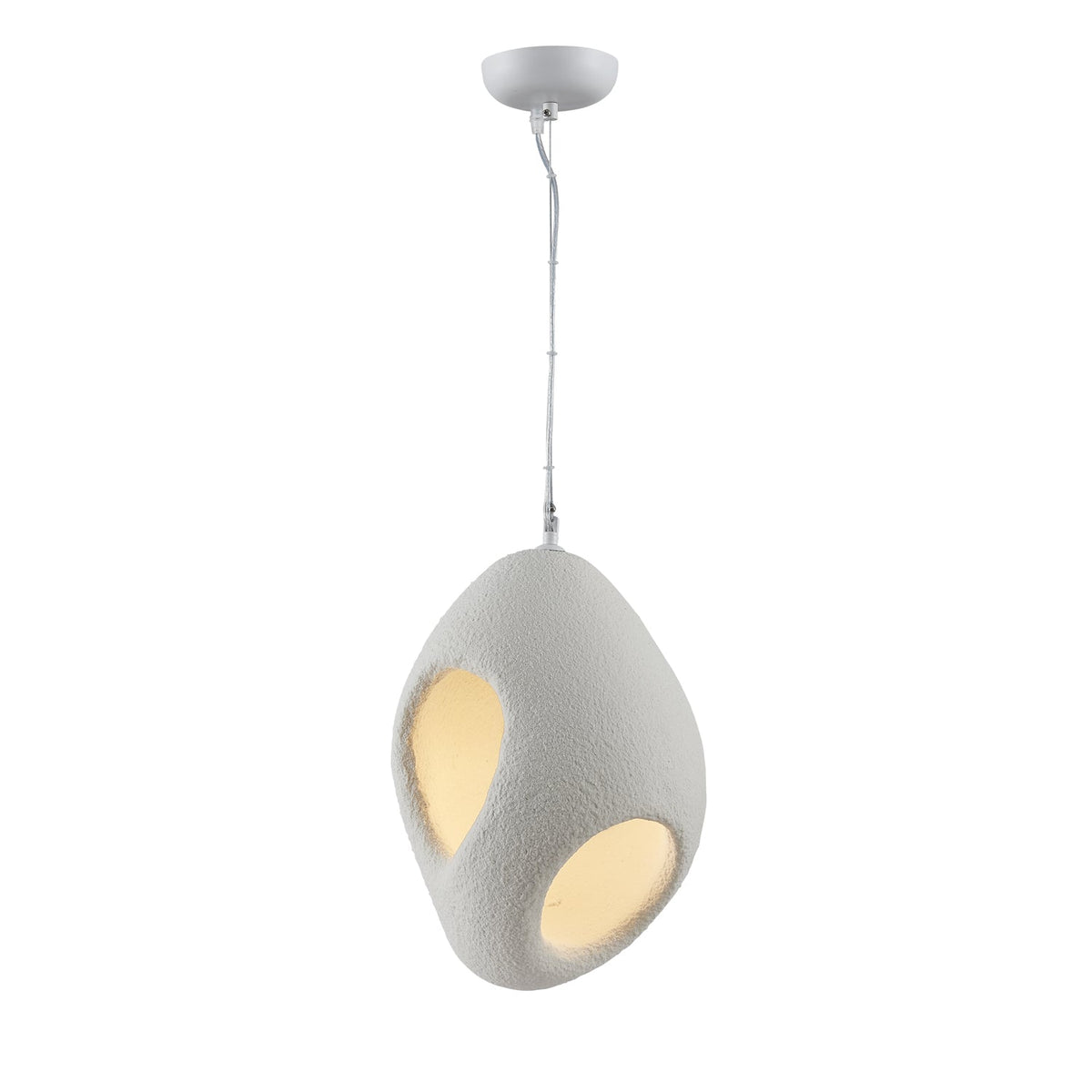 Zavelyra textuurde hanglamp van epoxy-hars composiet