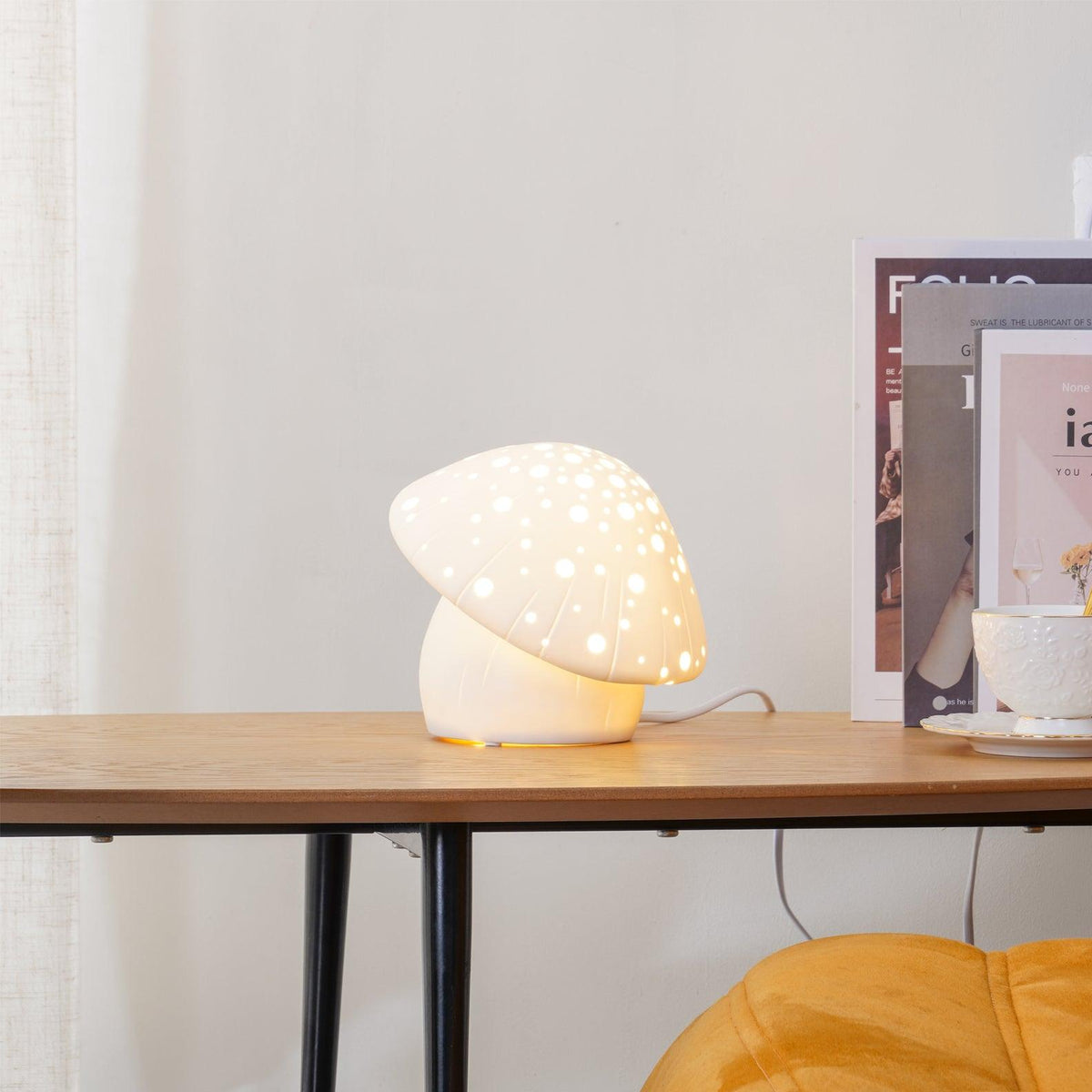 Viraisella moderne tafellamp van keramiek