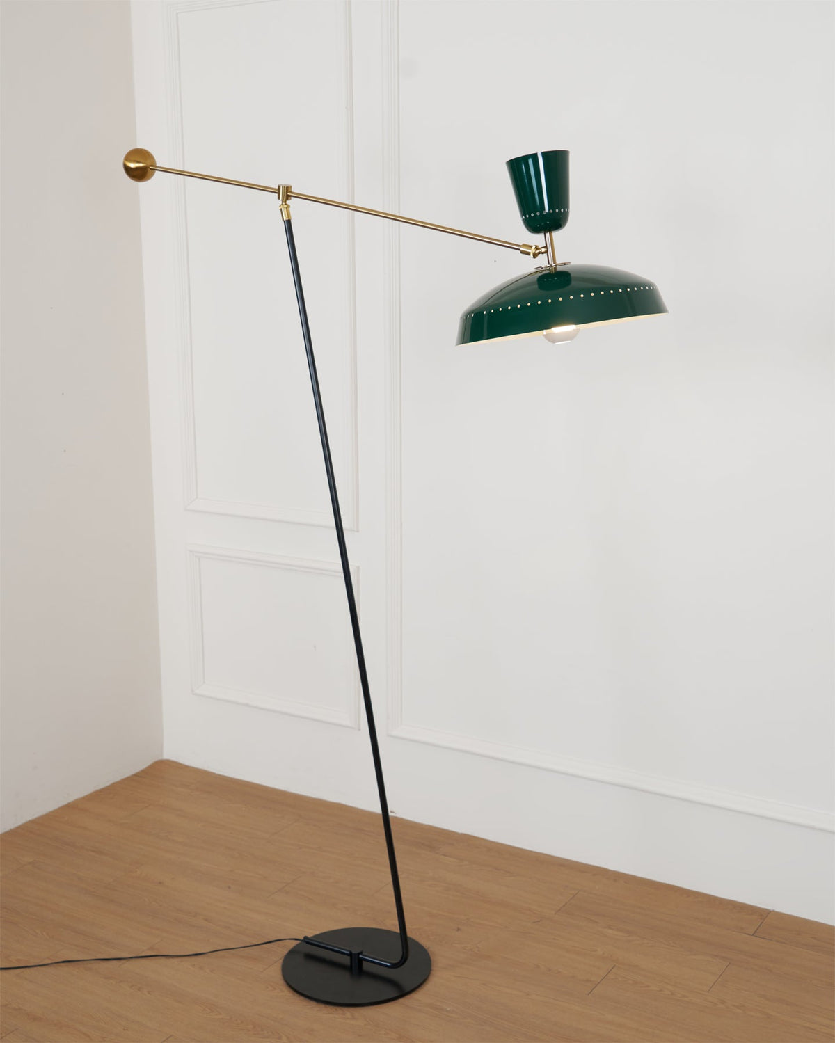 Celeste Minimalism messing vloerlamp