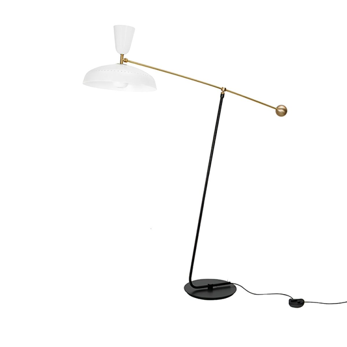 Celeste Minimalism messing vloerlamp