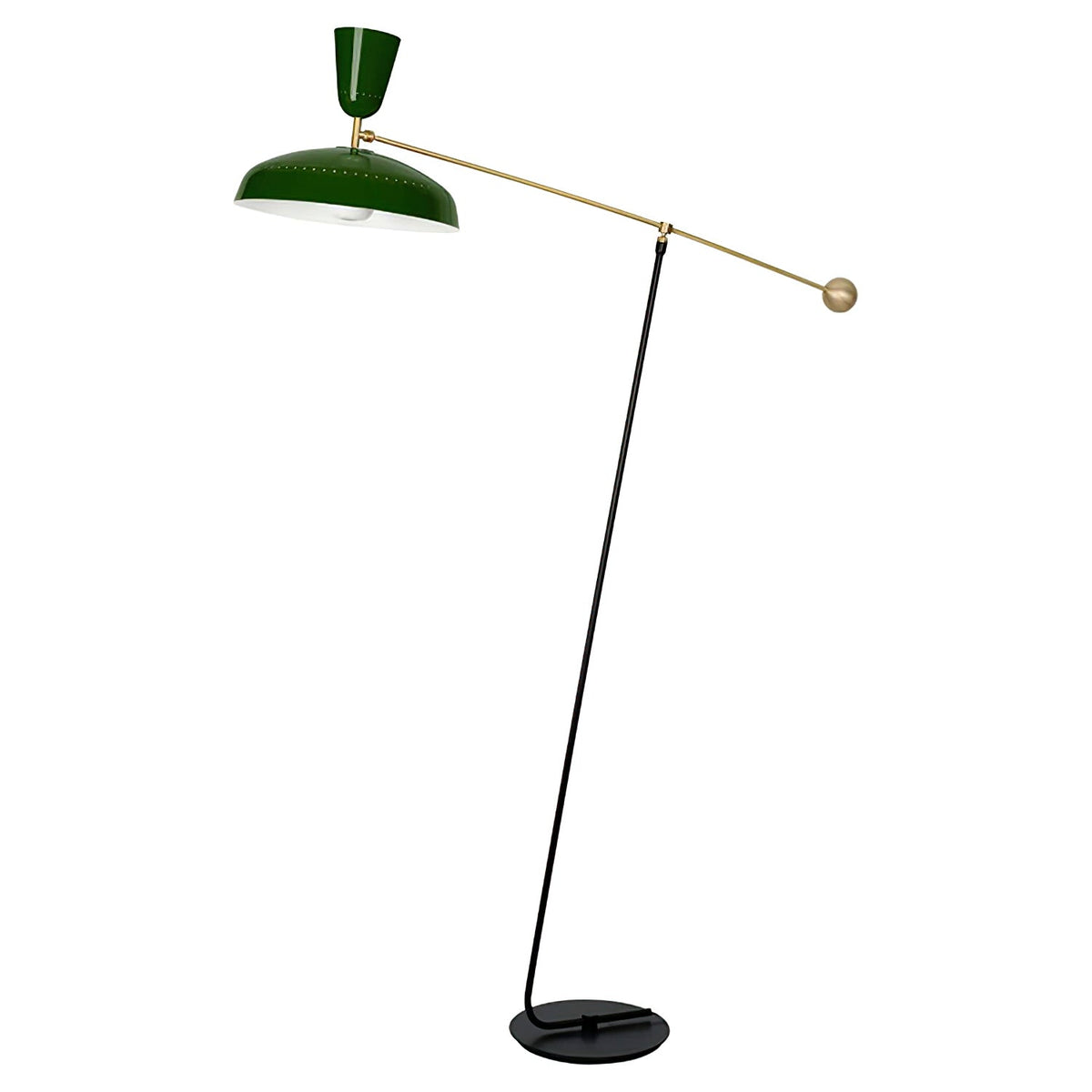Celeste Minimalism messing vloerlamp