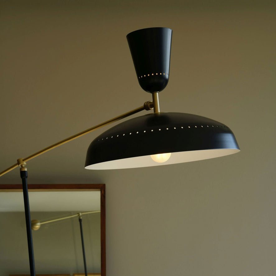 Celeste Minimalism messing vloerlamp
