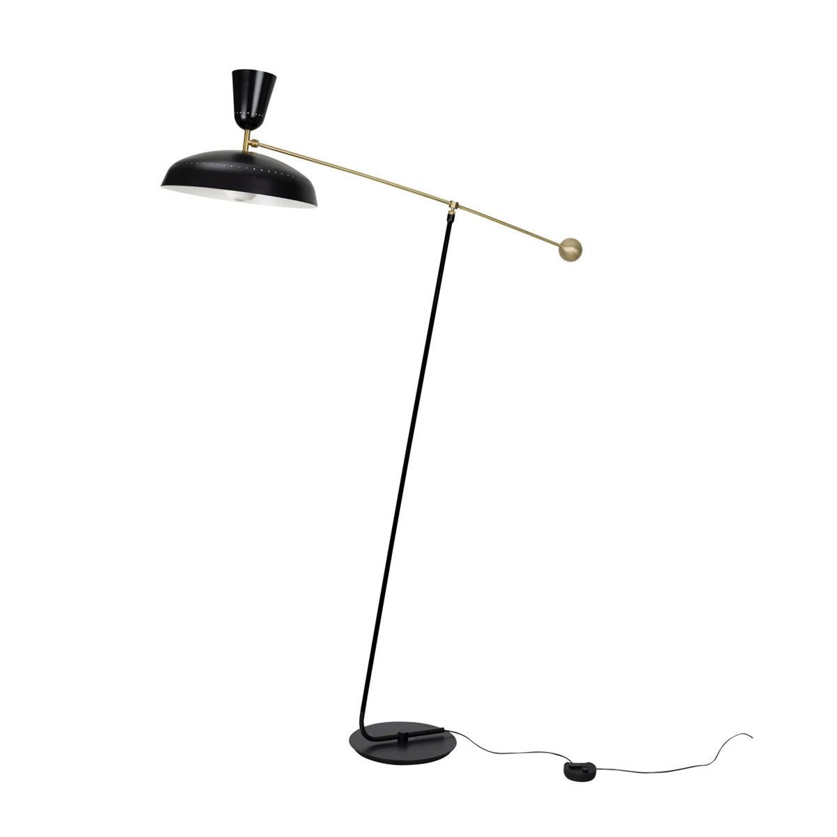 Celeste Minimalism messing vloerlamp