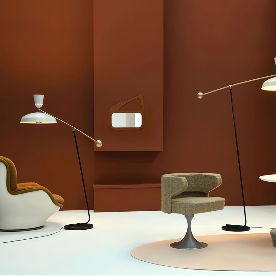 Celeste Minimalism messing vloerlamp