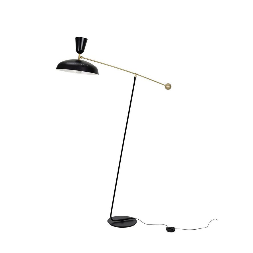Celeste Minimalism messing vloerlamp