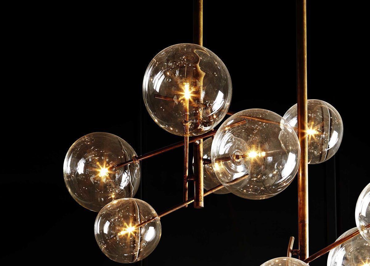 Aveno Kroonluchter LED Heldere Kristallen