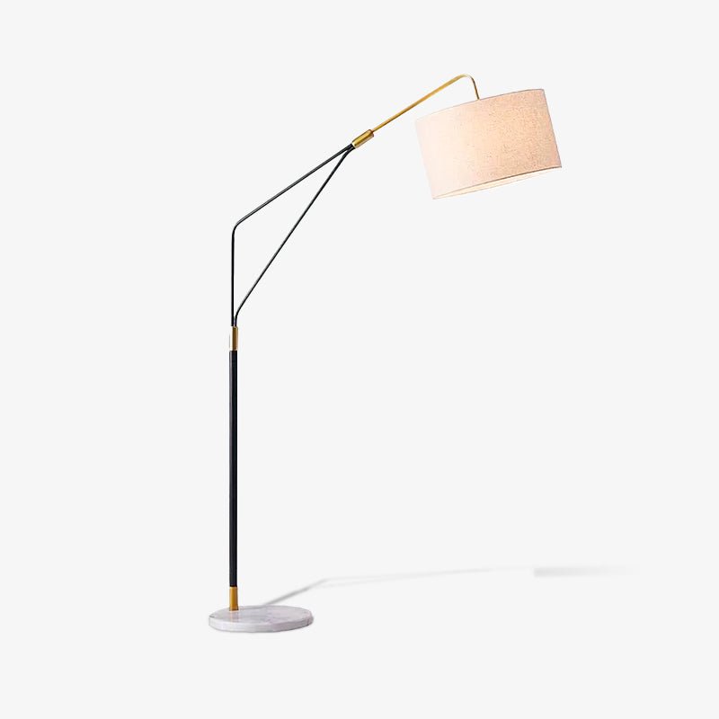 Eveny minimalistische vloerlamp met marmer