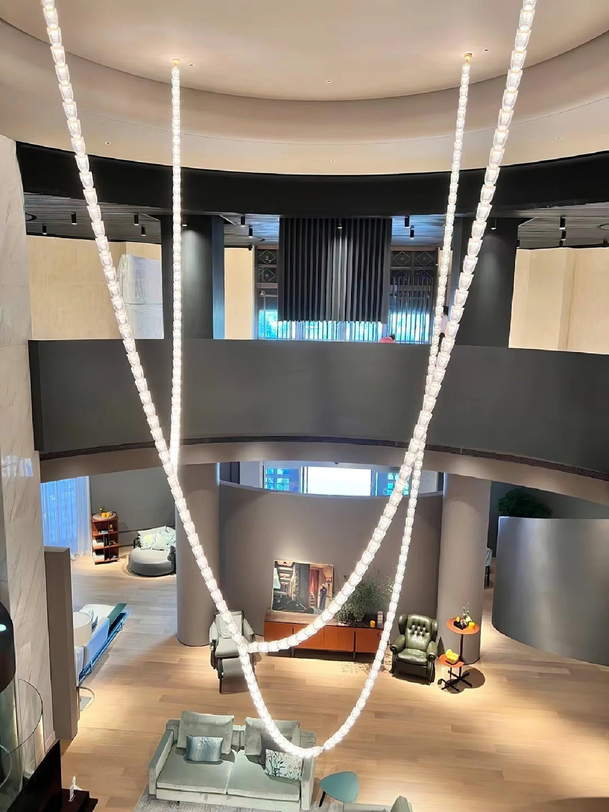 Vivaryra moderne kroonluchter met LED
