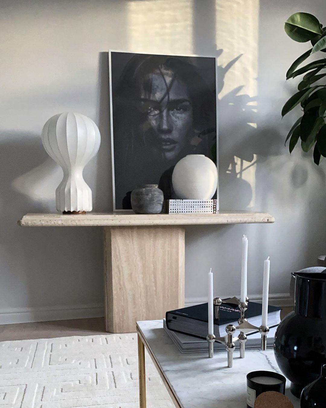 Lirove staal Sculptural tafellamp