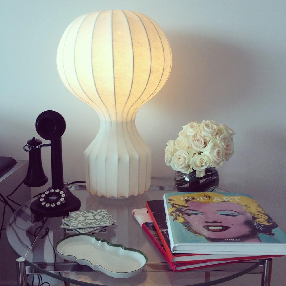 Lirove staal Sculptural tafellamp