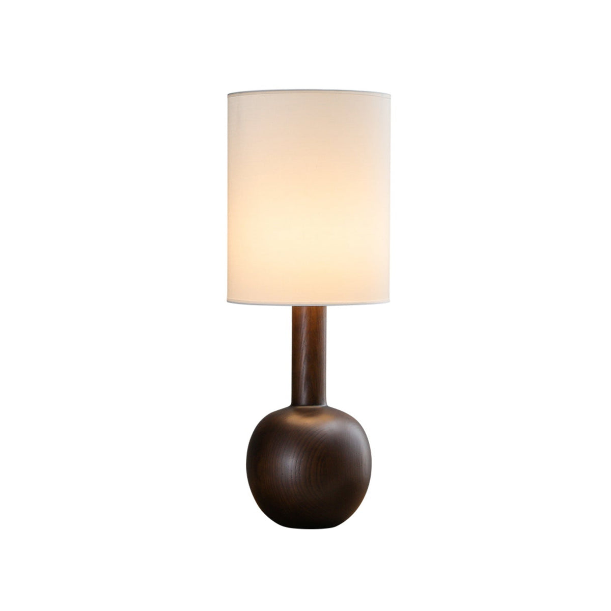 Ravmis rustieke houten tafellamp