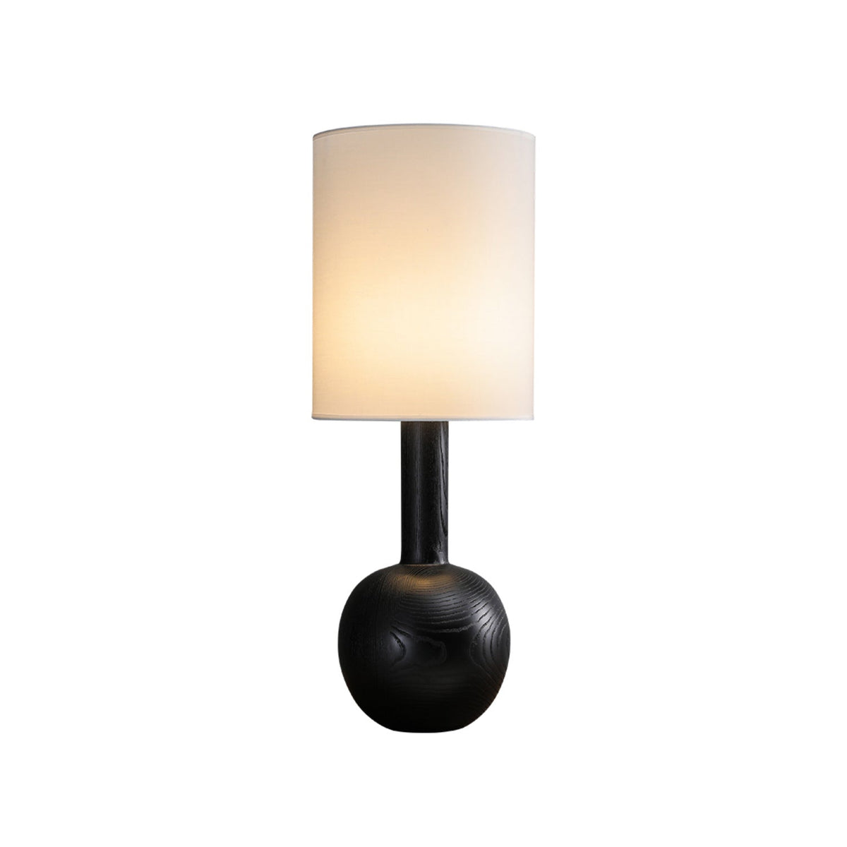 Ravmis rustieke houten tafellamp