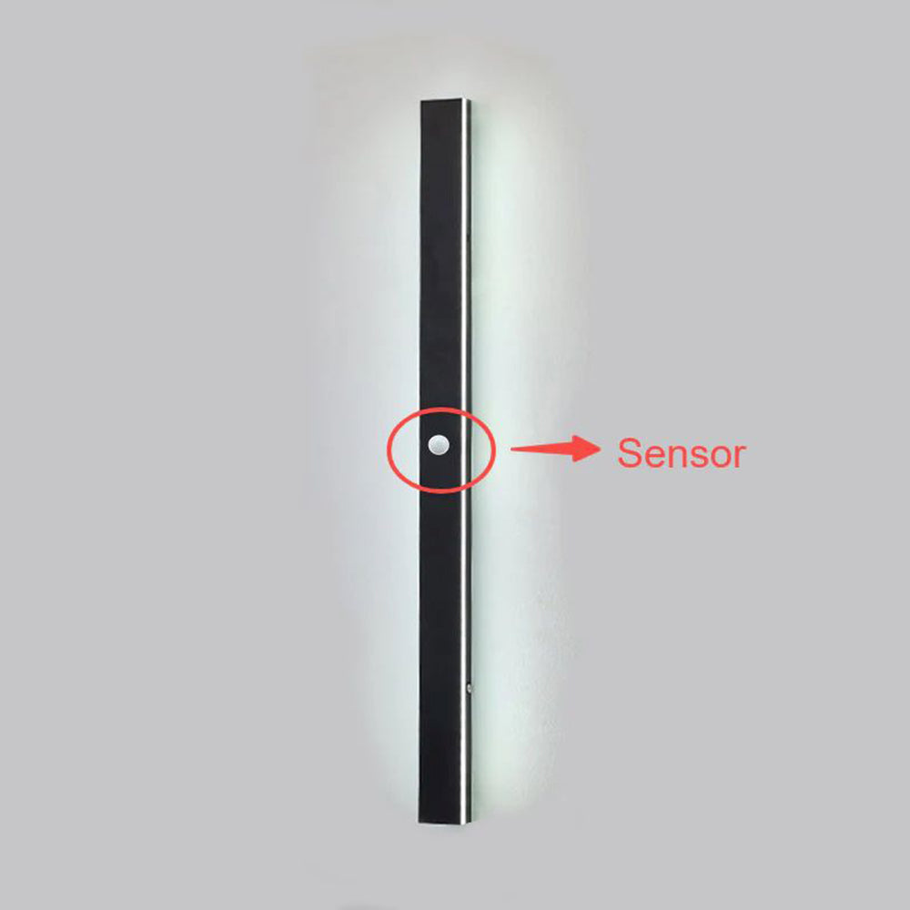 Edge Moderne Design LED Wandlampen Zwart Metaal Tuin Hal