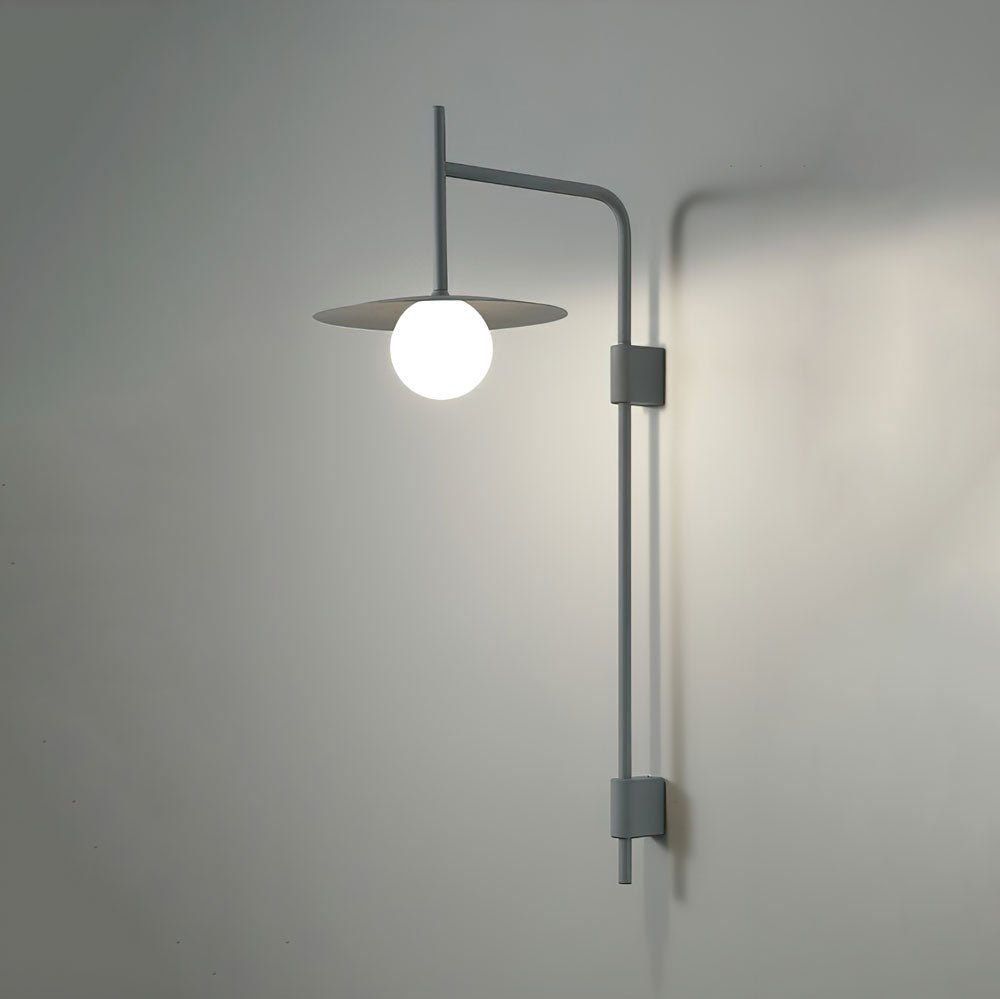 Lioririelle wandlamp modern minimalistisch met glazen kap