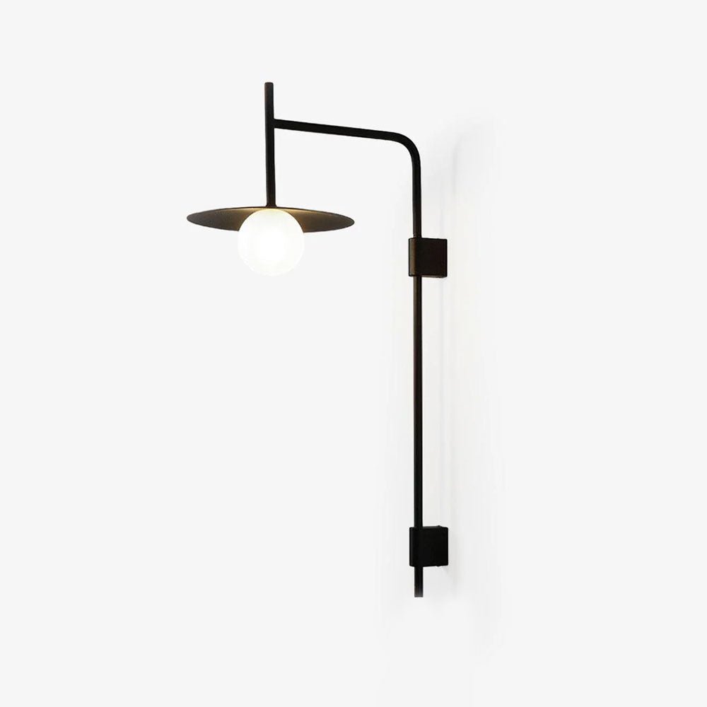 Lioririelle wandlamp modern minimalistisch met glazen kap