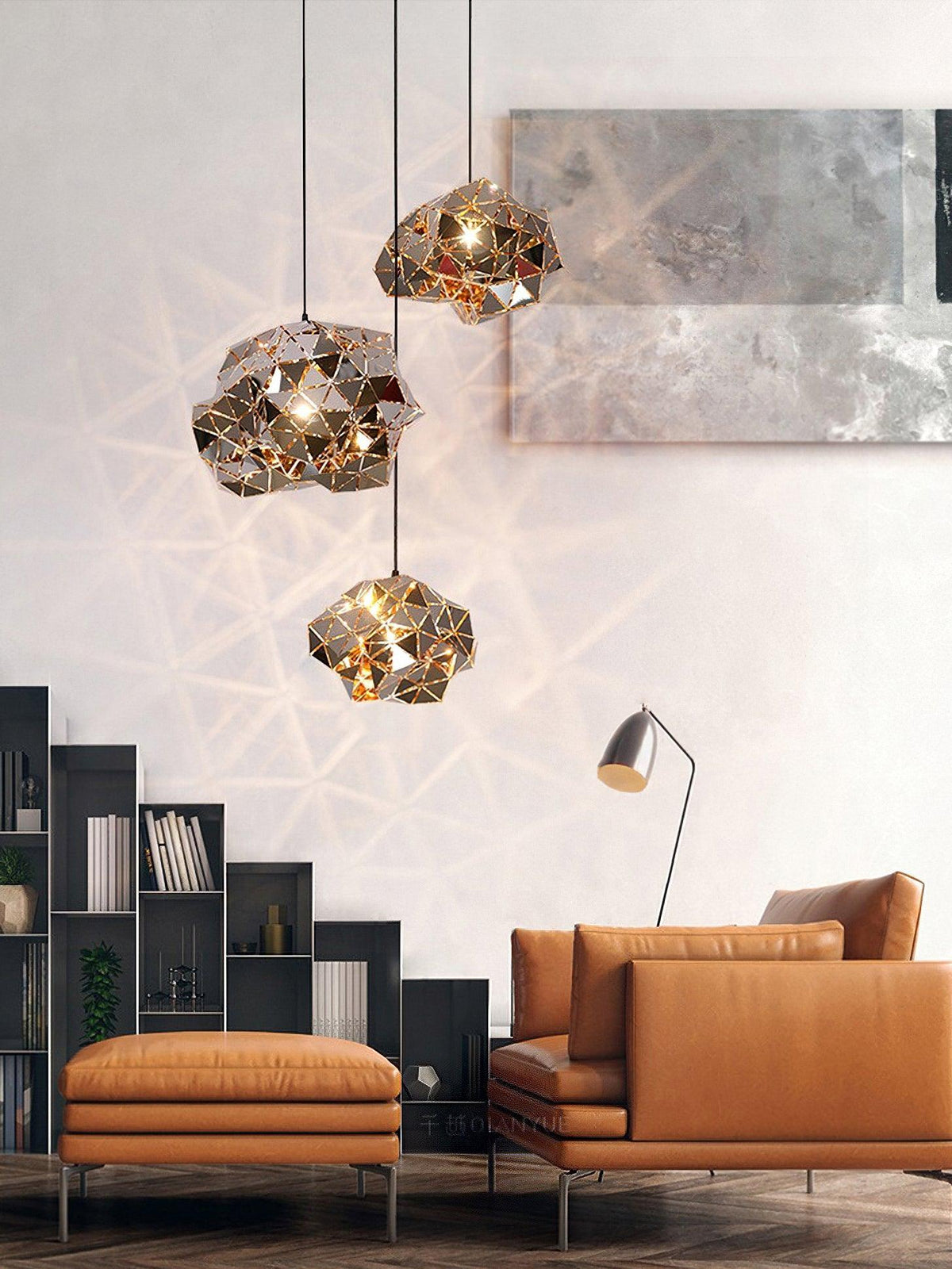 Arix Premium Noordse kunst Panel hanglamp