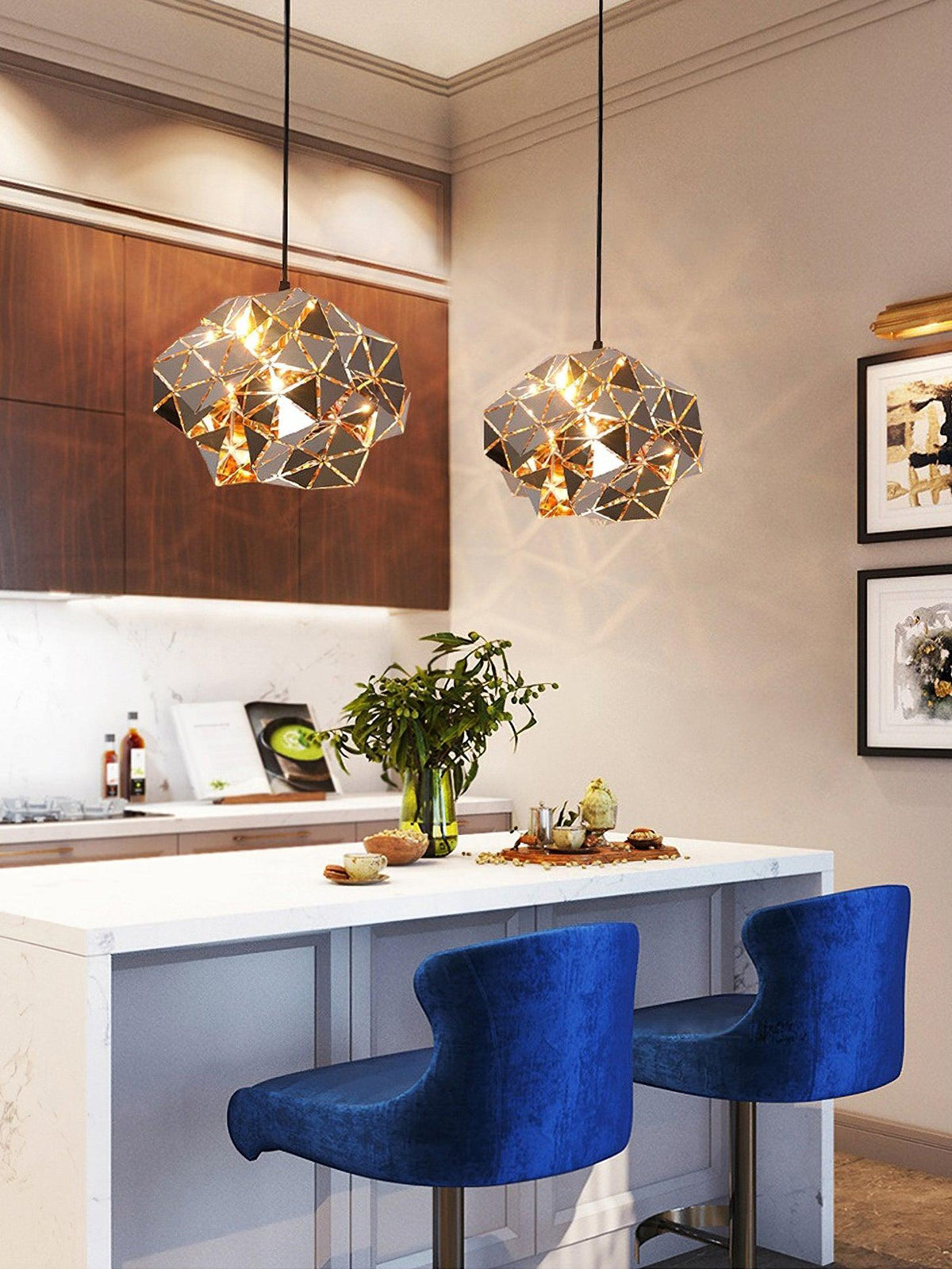 Arix Premium Noordse kunst Panel hanglamp