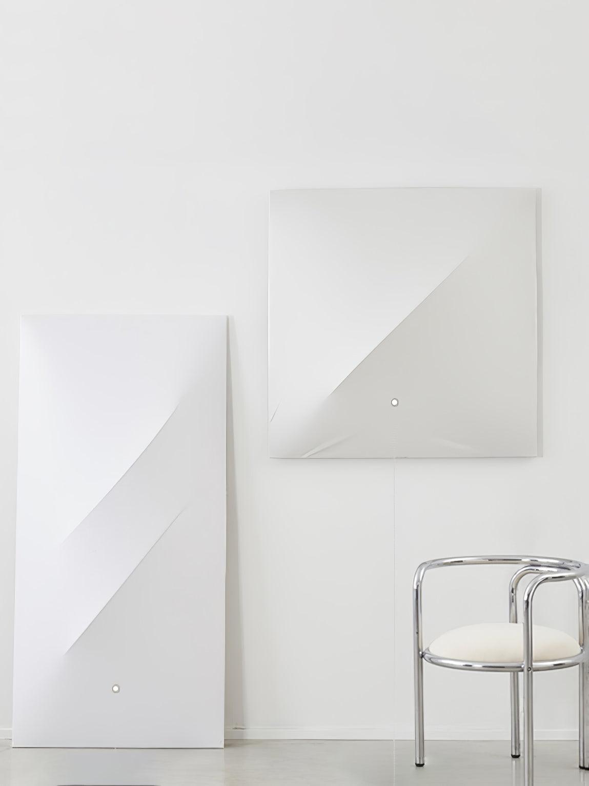 Linivelia Minimalistische wandlamp van textiel