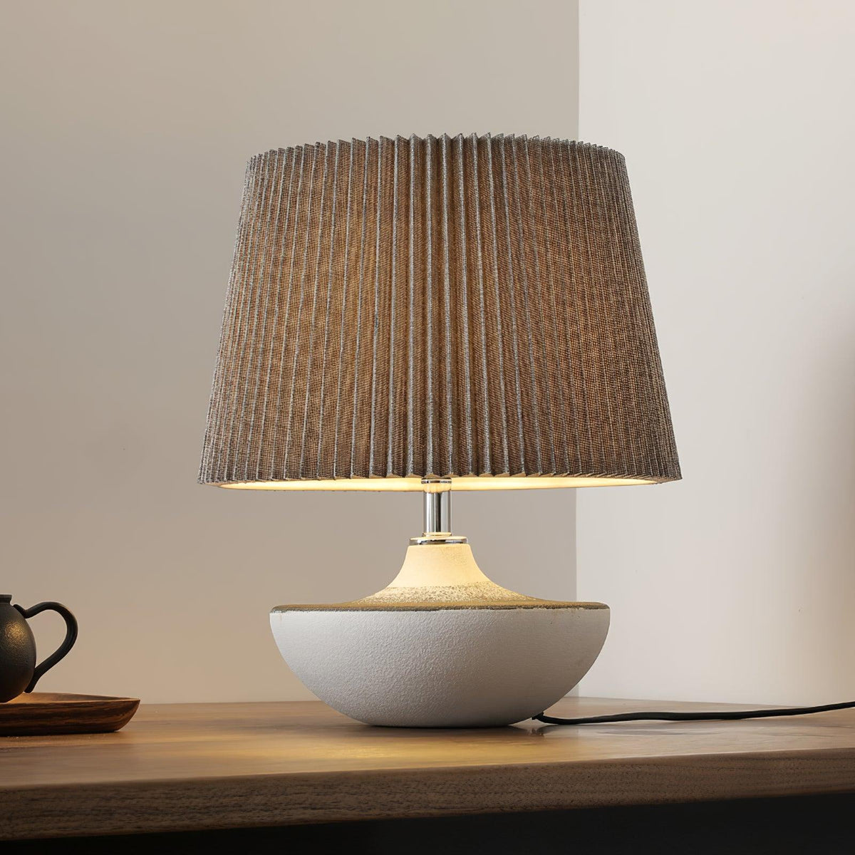 Oasis stoffen tafellamp
