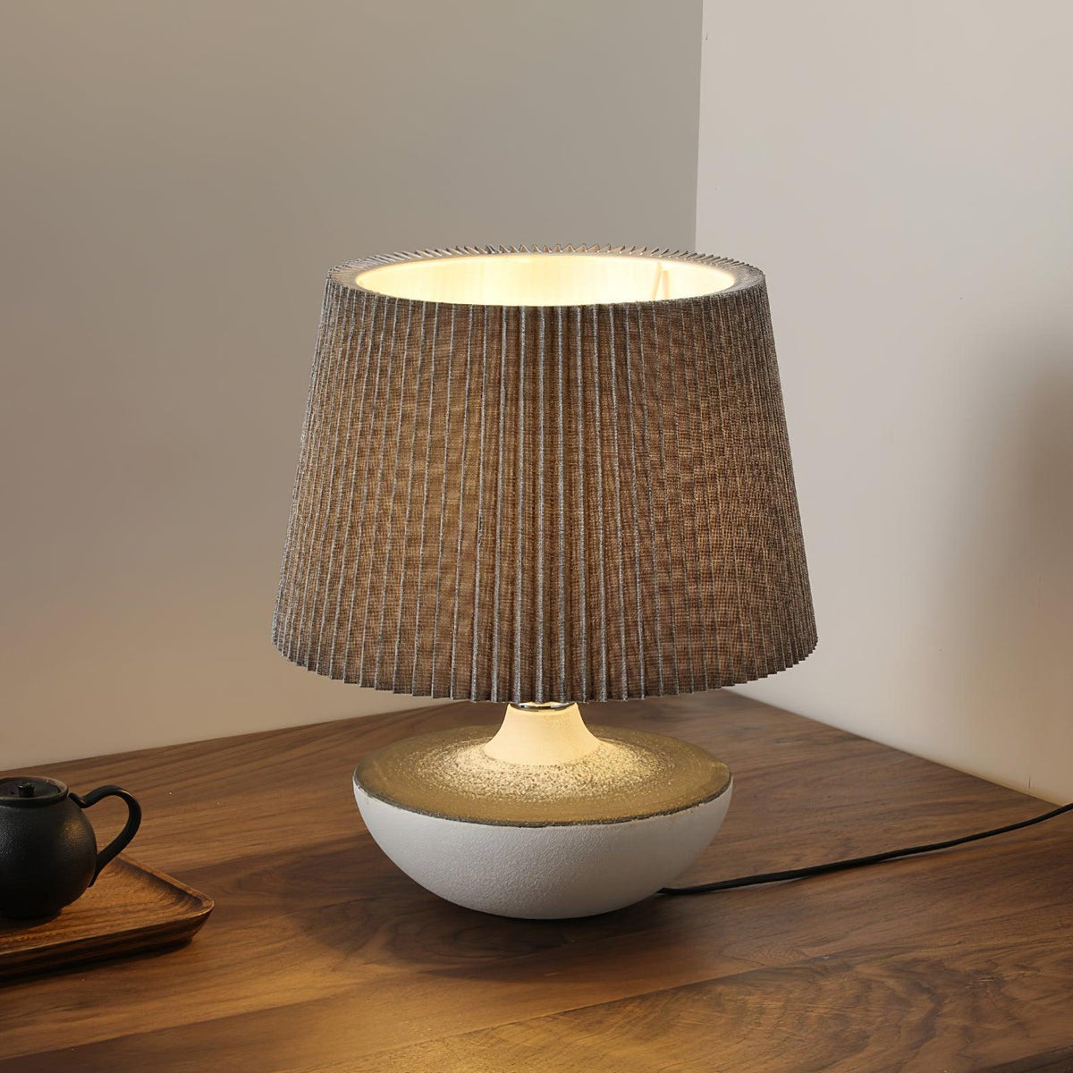 Oasis stoffen tafellamp