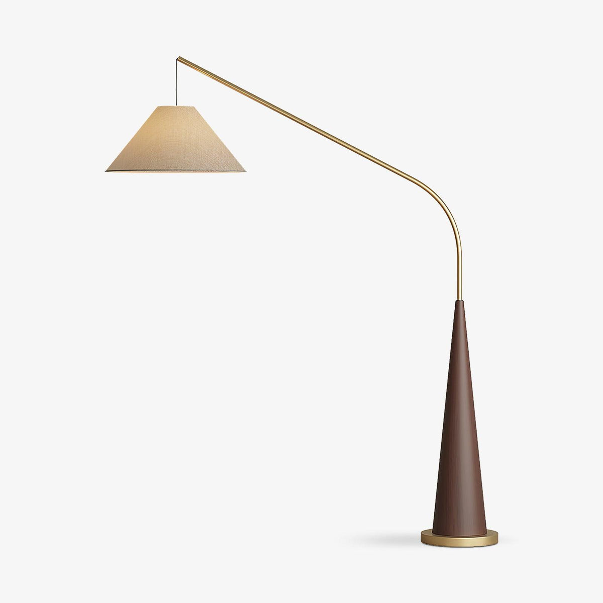 Solense vloerlamp van textiel