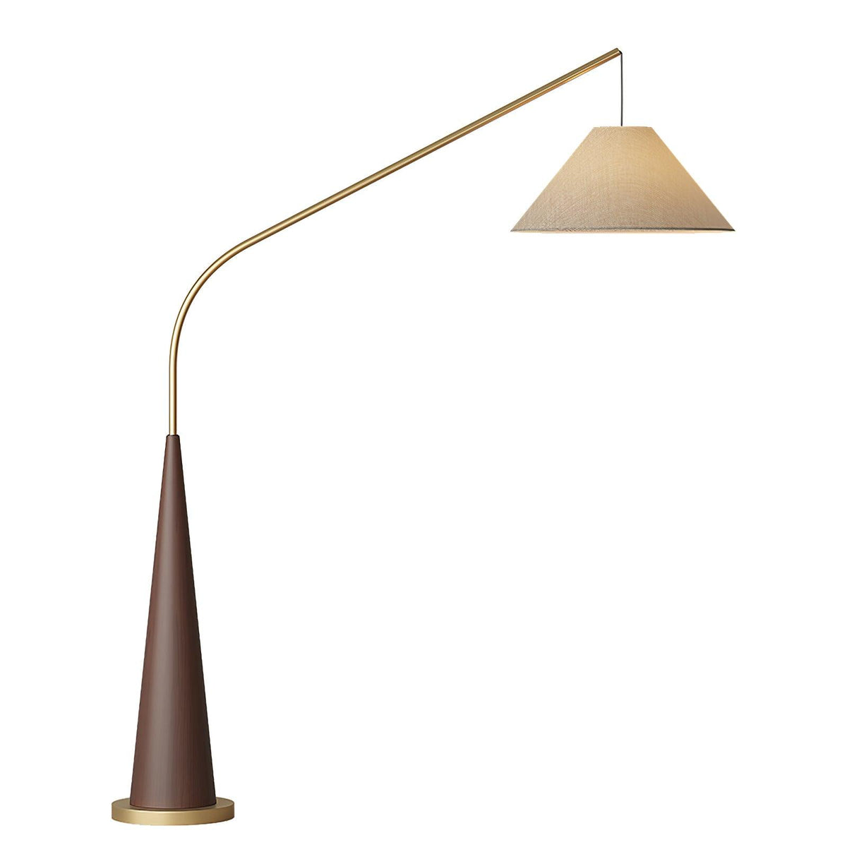 Solense vloerlamp van textiel