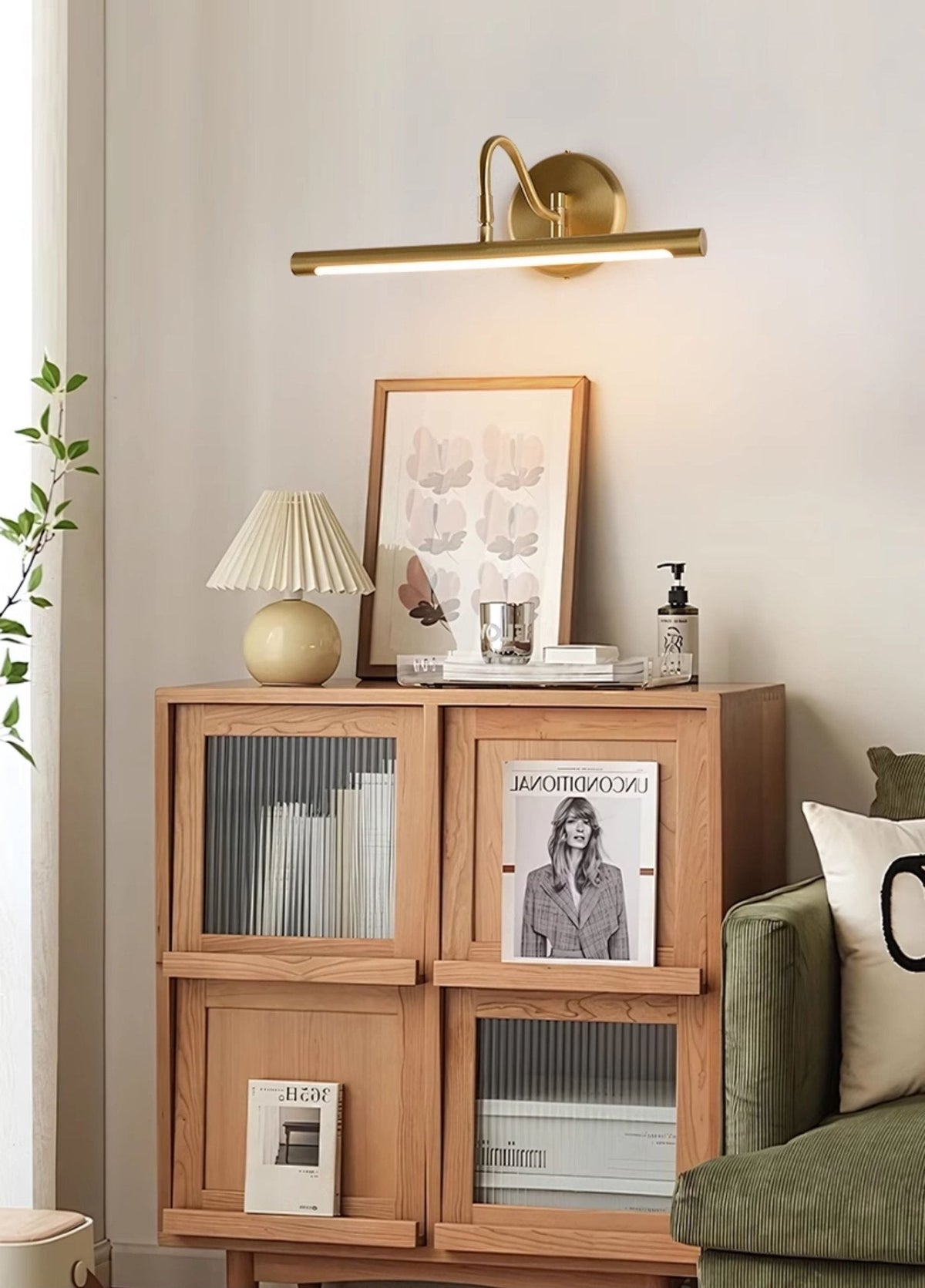 Nina Arc Vanity wandlamp
