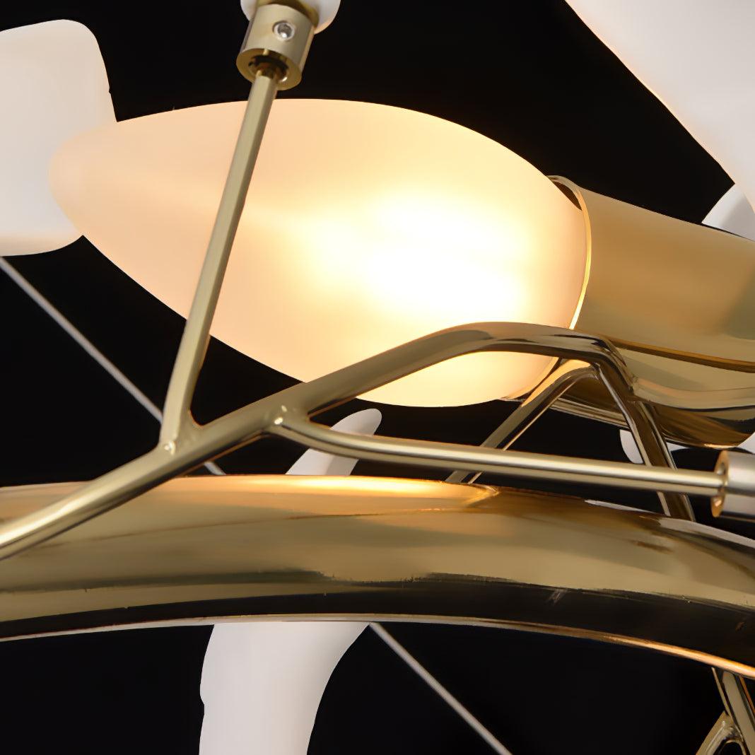 Olivia Moderne Wit Hanglamp Metal & Ceramic Woonkamer/Slaapkamer