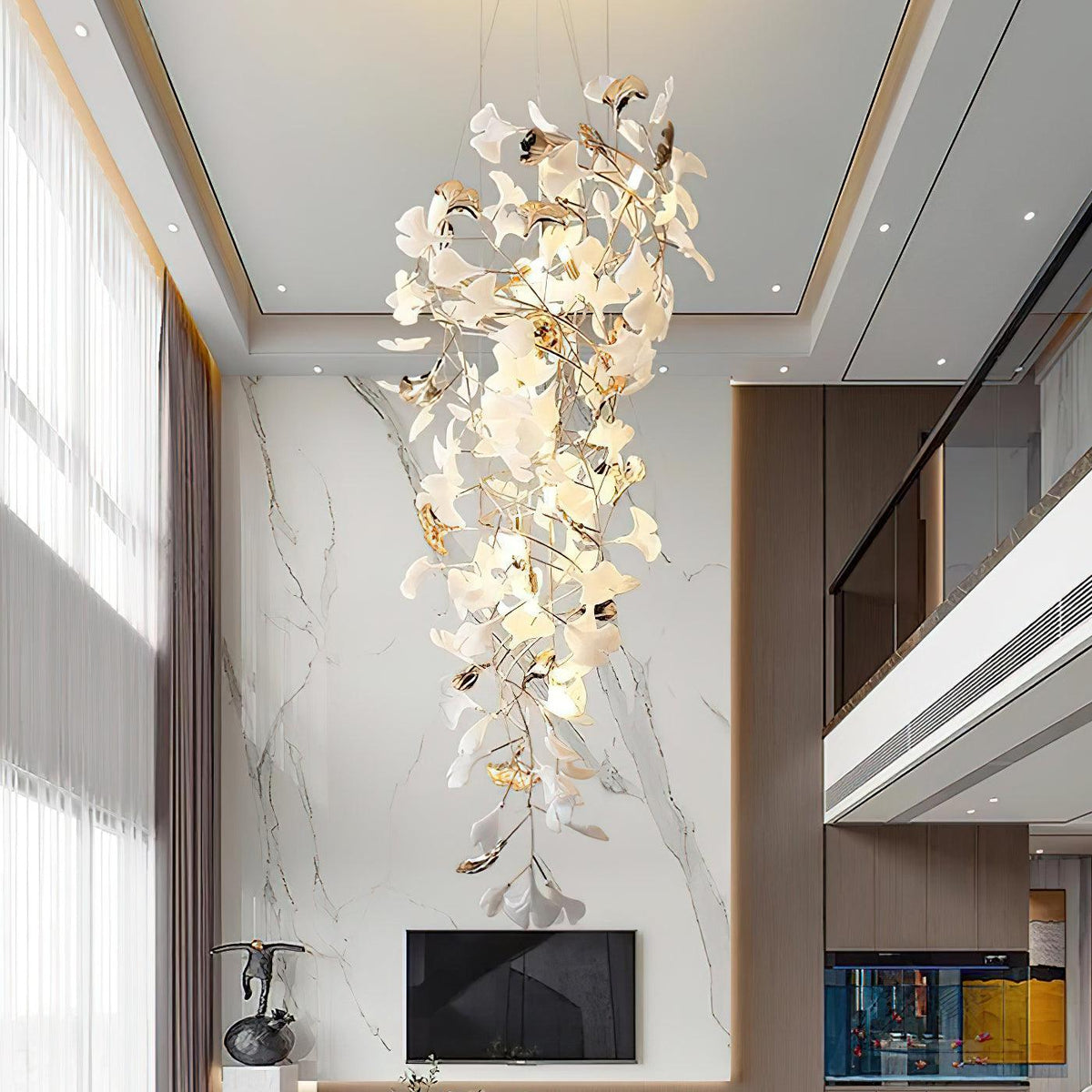 Claire luxe Gingko Kroonluchter