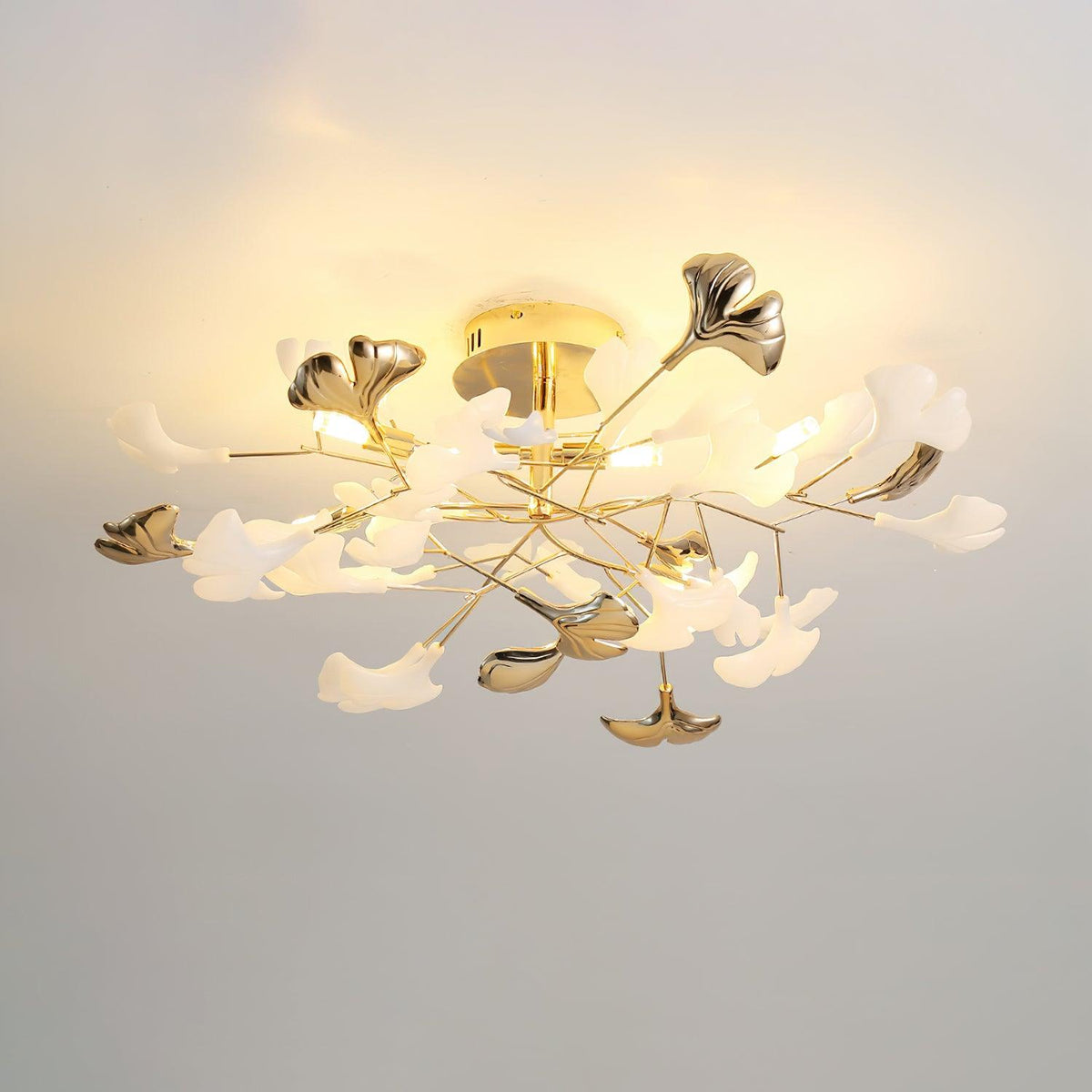 Artheel Premium Noordse kunst Gingko plafondlamp van keramiek