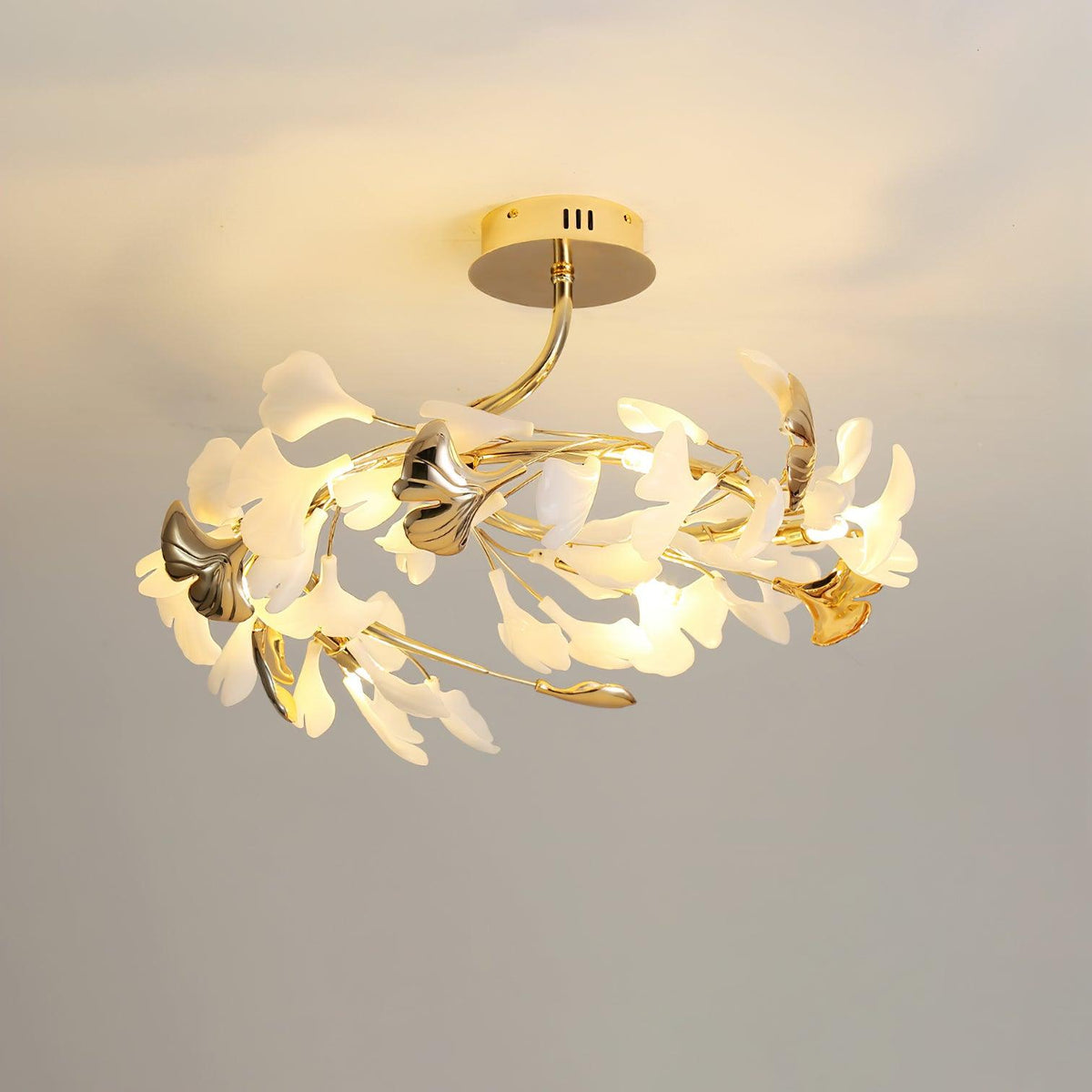 Artheel Premium Noordse kunst Gingko plafondlamp van keramiek