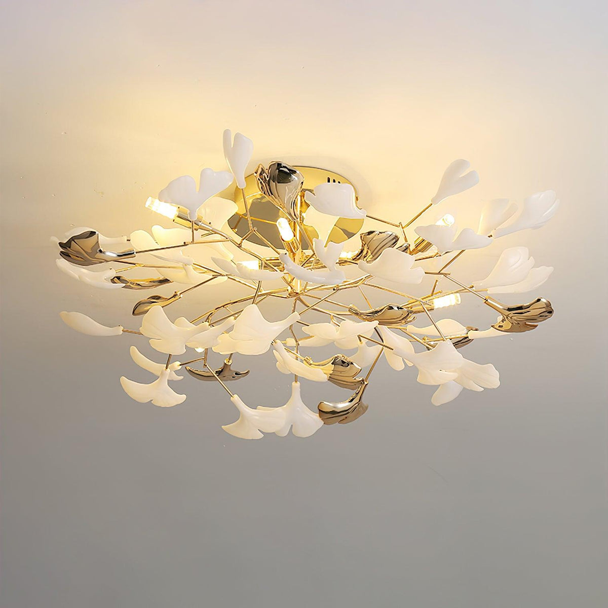 Artheel Premium Noordse kunst Gingko plafondlamp van keramiek