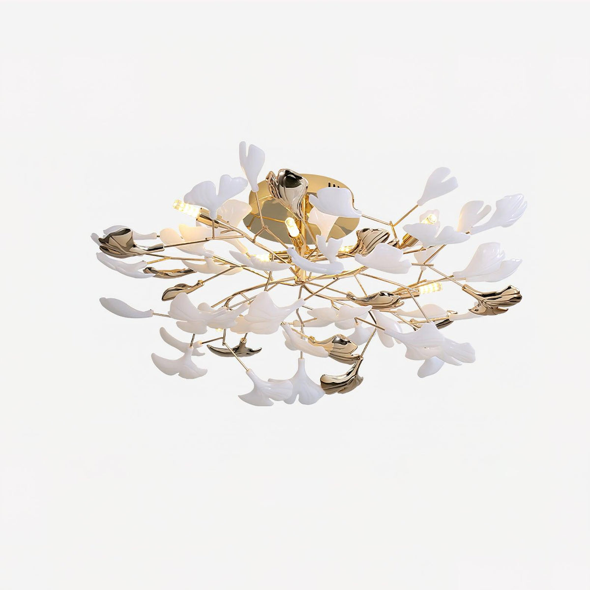 Artheel Premium Noordse kunst Gingko plafondlamp van keramiek