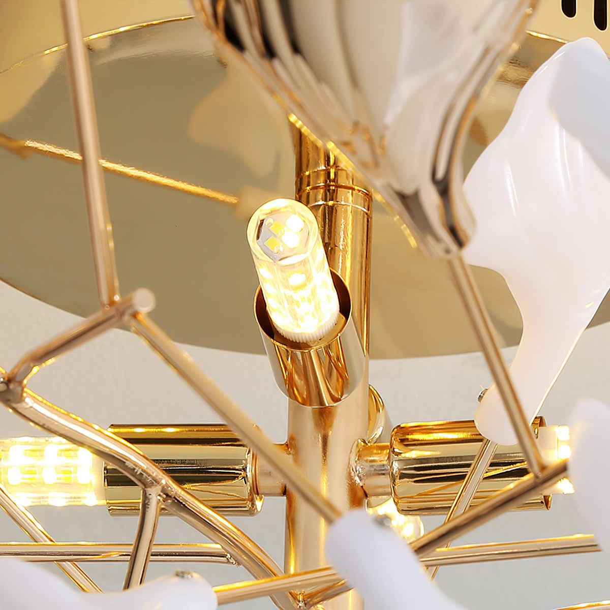 Artheel Premium Noordse kunst Gingko plafondlamp van keramiek