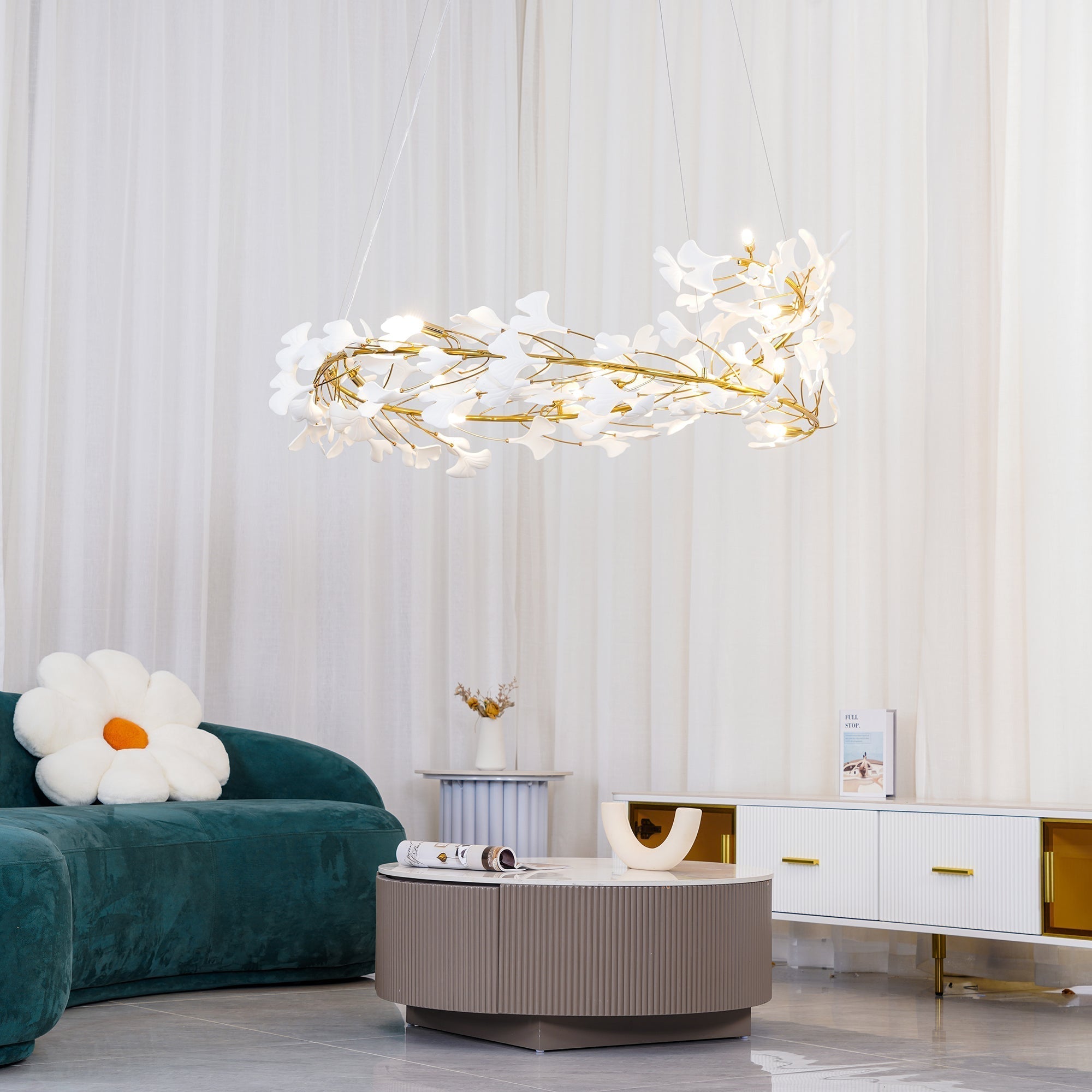 Olivia Moderne LED Design Hanglamp Metaal Woonkamer/Slaapkamer