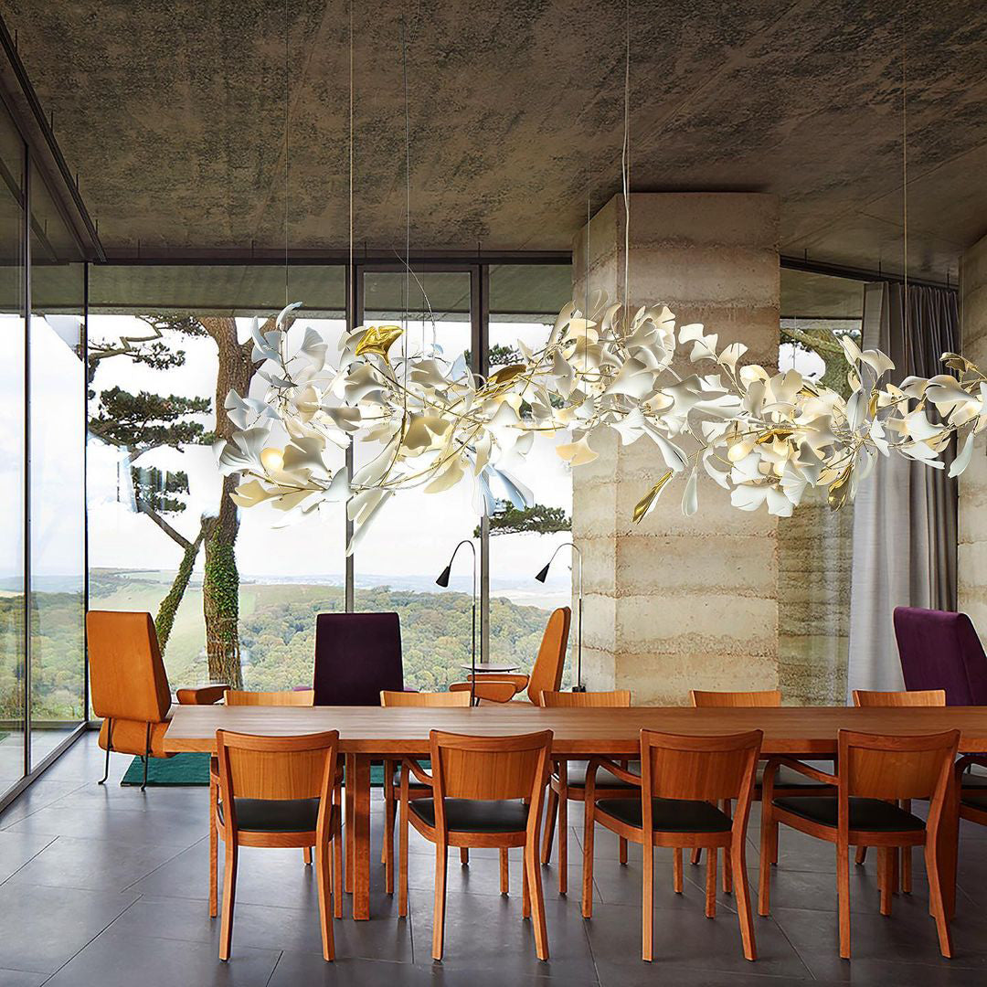 Eurzoris Gingko Leaf Kroonluchter