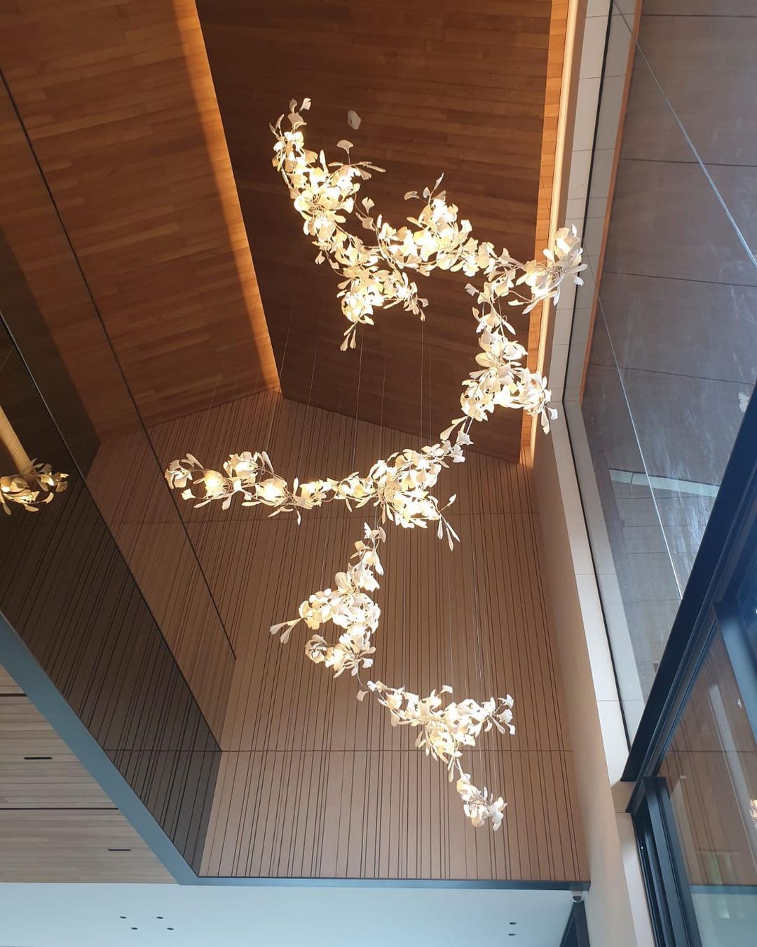 Eurzoris Gingko Leaf Kroonluchter