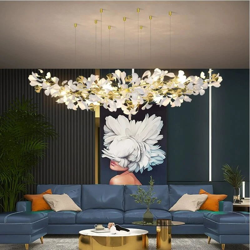 Eurzoris Gingko Leaf Kroonluchter