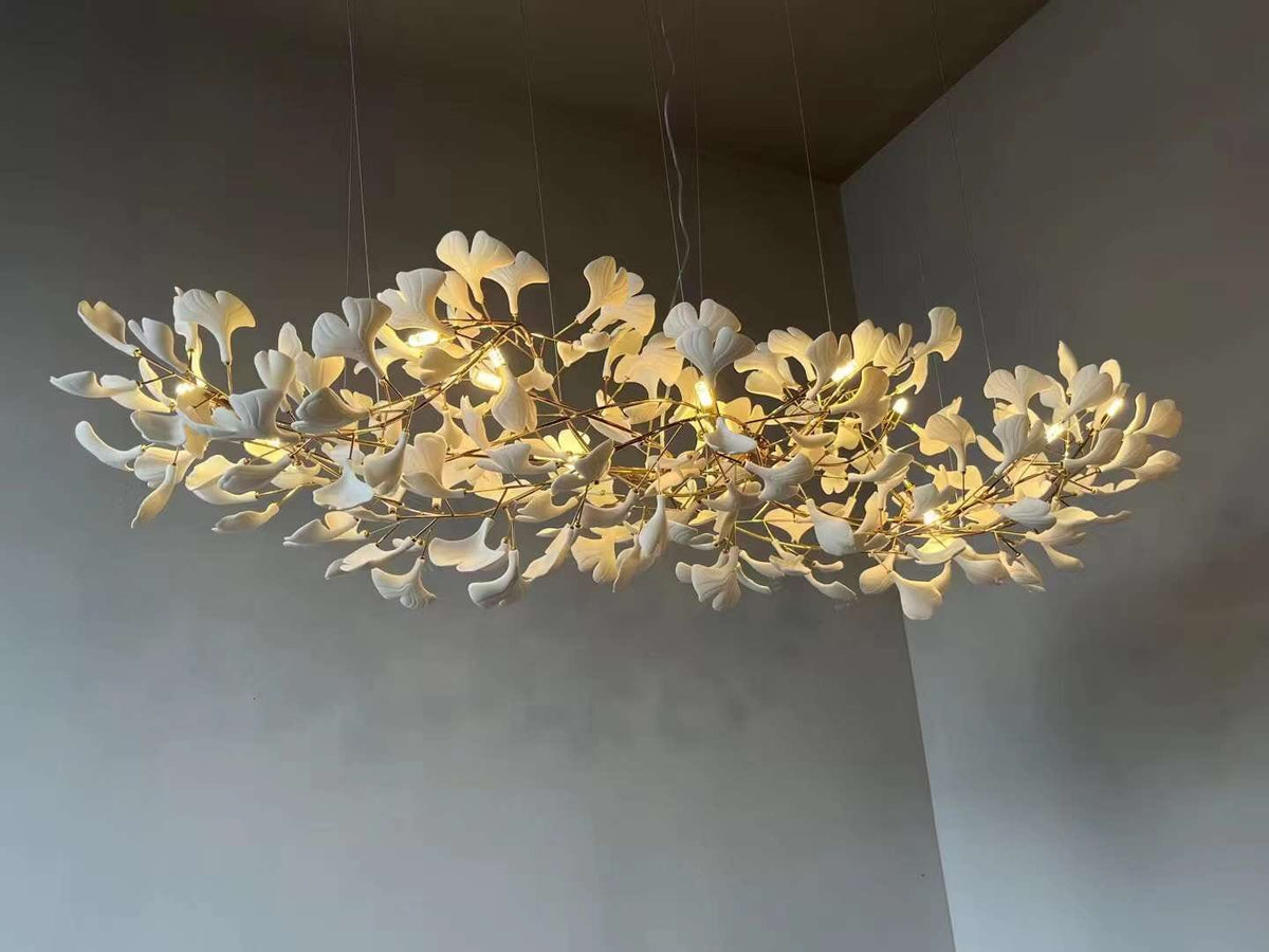 Eurzoris Gingko Leaf Kroonluchter
