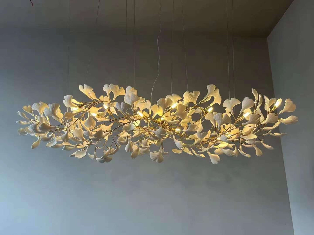 Eurzoris Gingko Leaf Kroonluchter