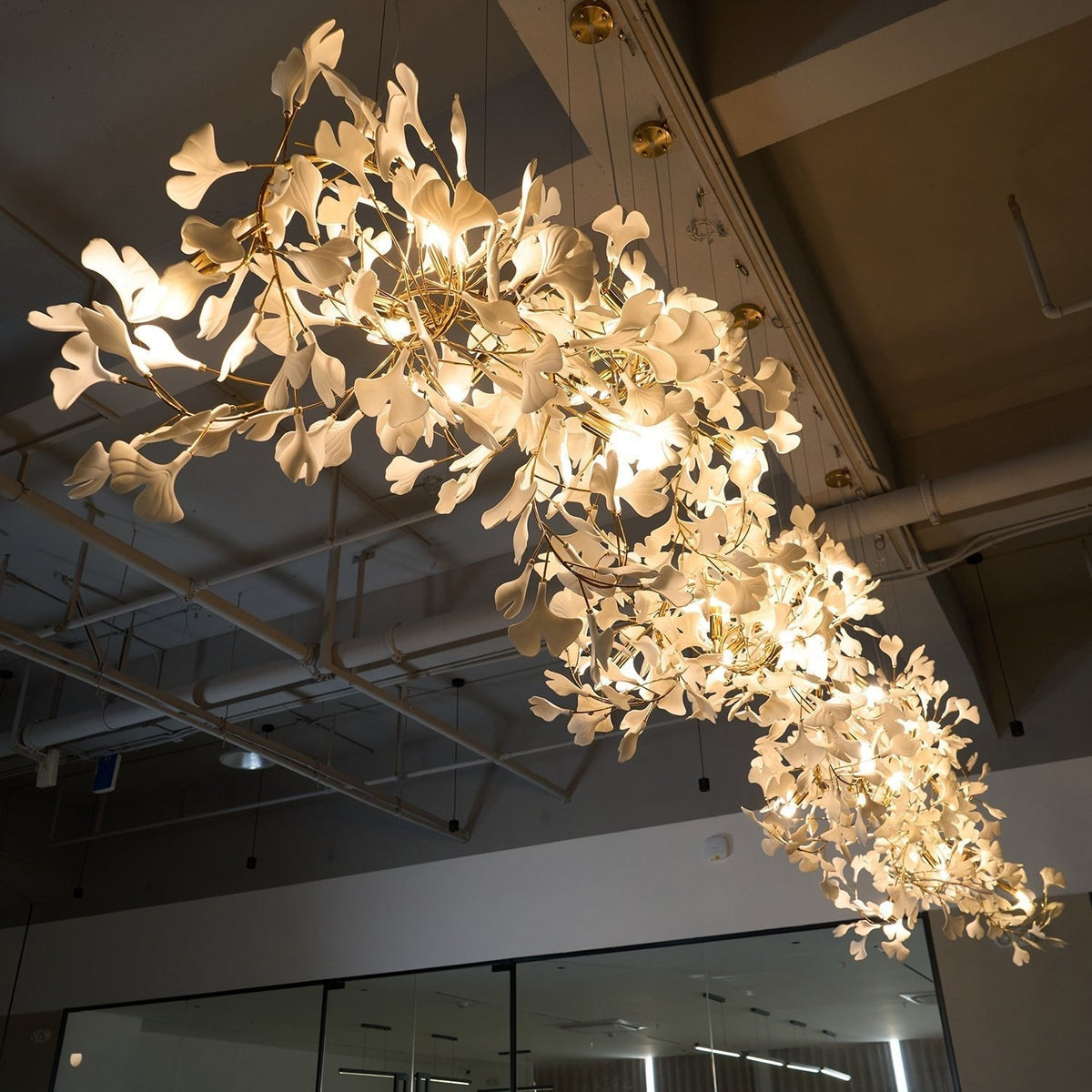Ginkgo kroonluchter Cluster
