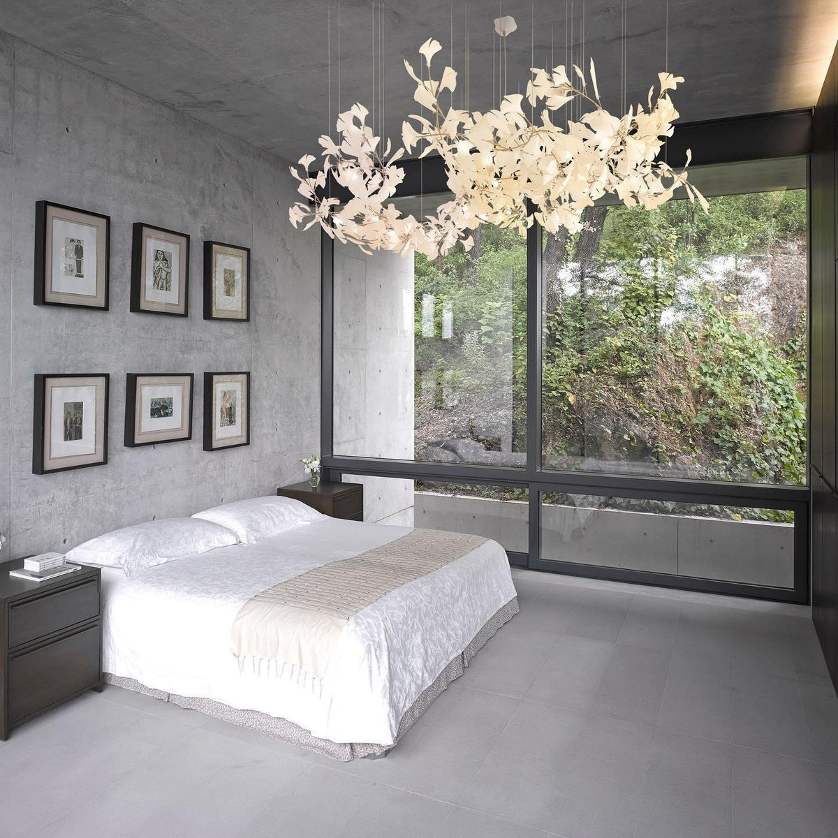 Viraaelle Leaves Combination Gingko Ceramics Kroonluchter