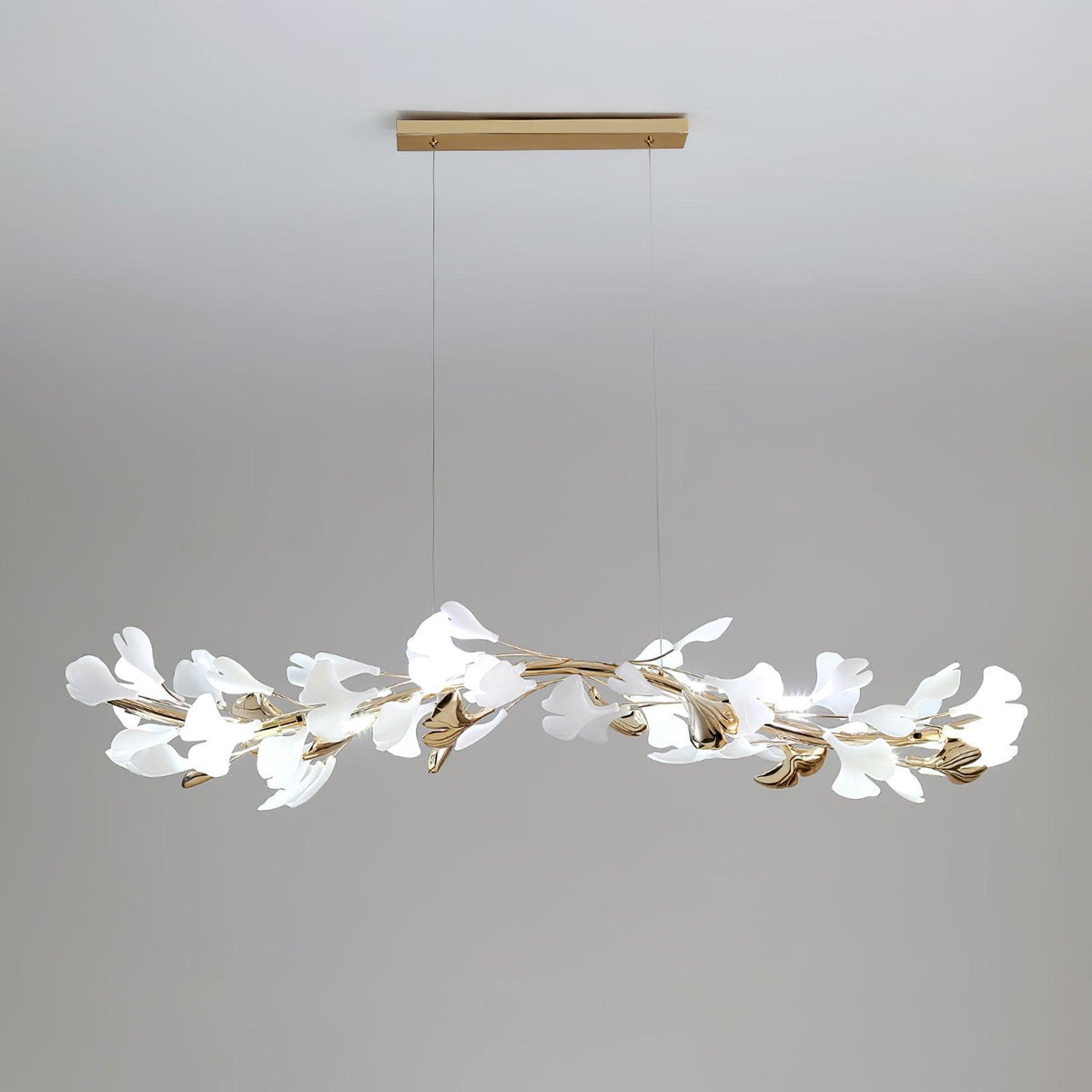 Vixu Postmodern luxe Gingko Ceramics Kroonluchter