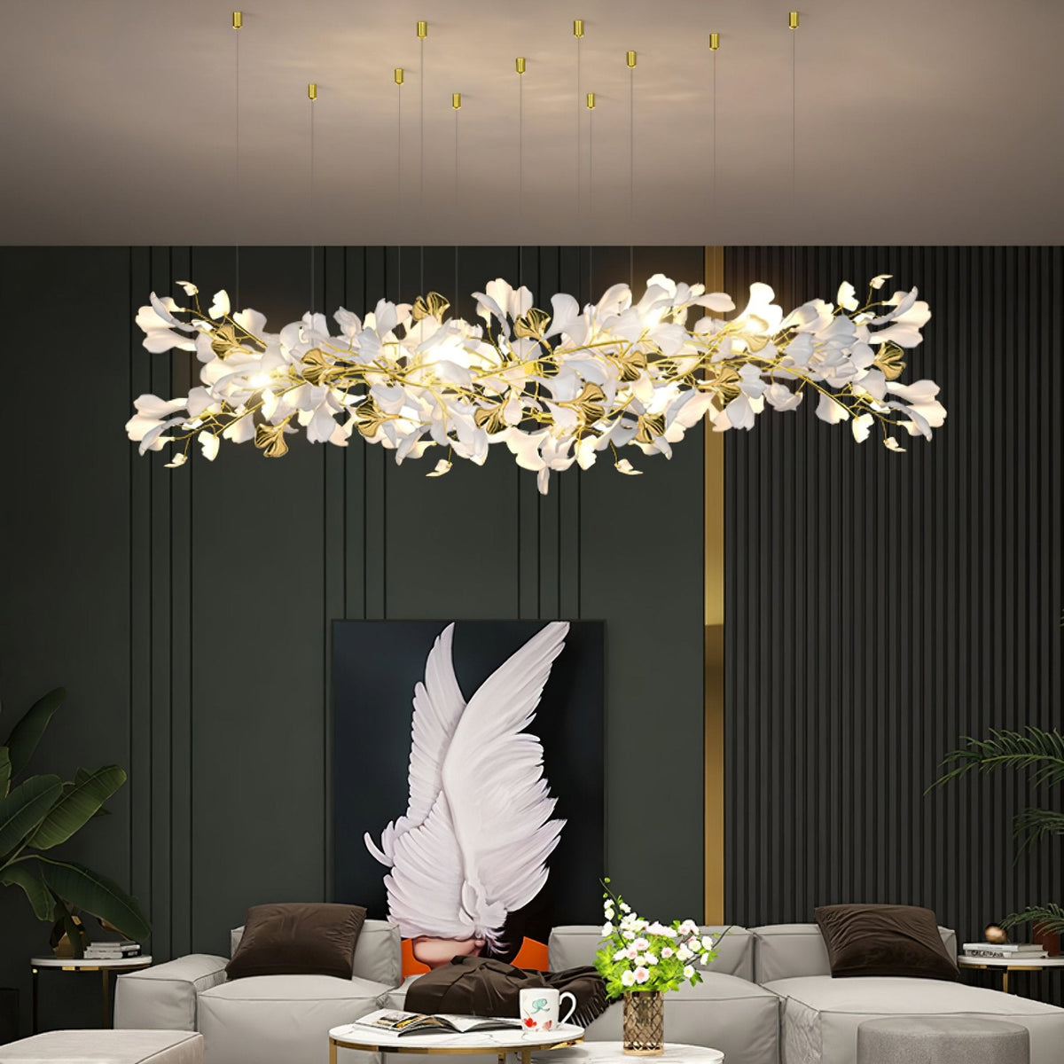 Calaena Gingko kroonluchter