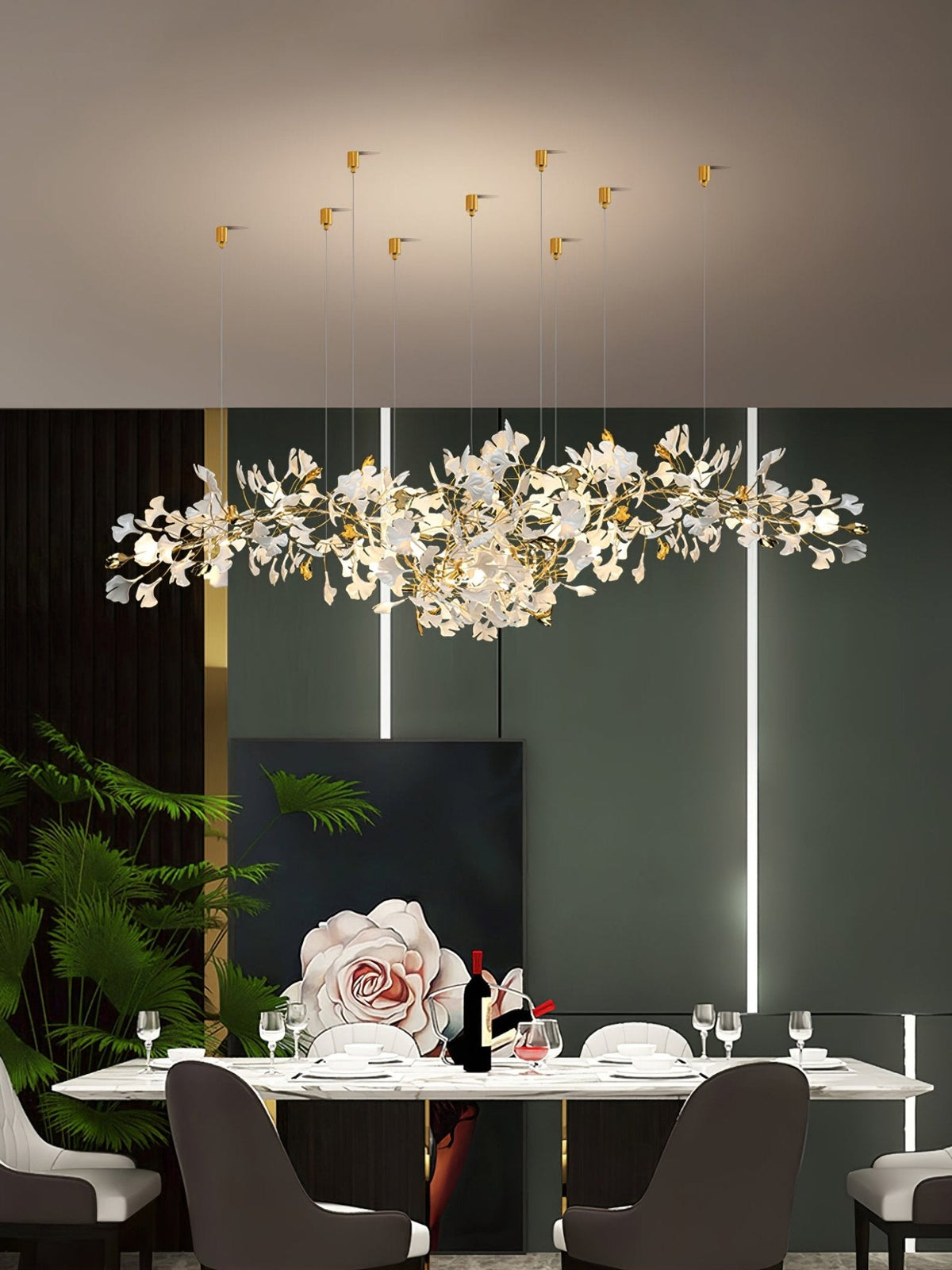 Calaena Gingko kroonluchter