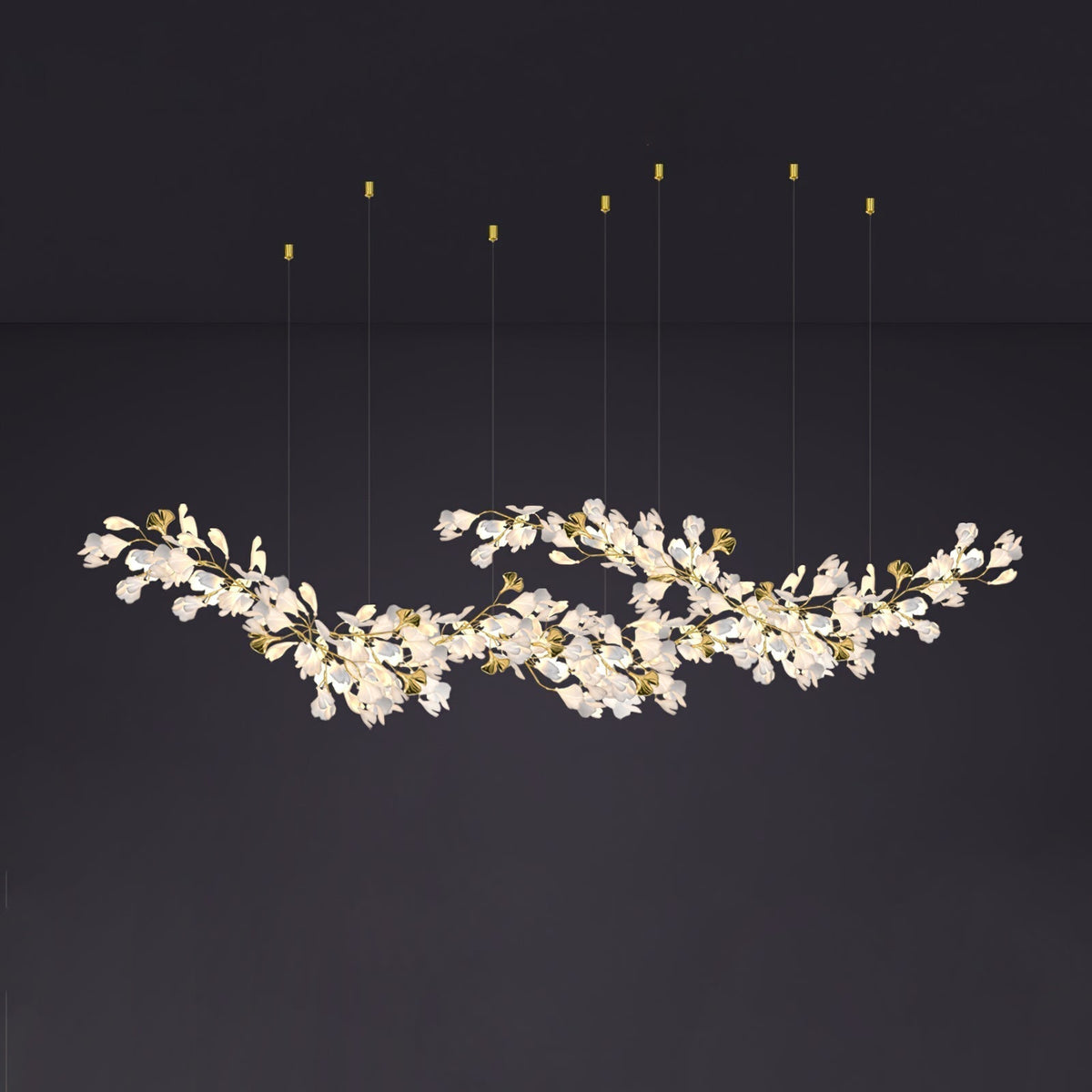 Calaena Gingko kroonluchter